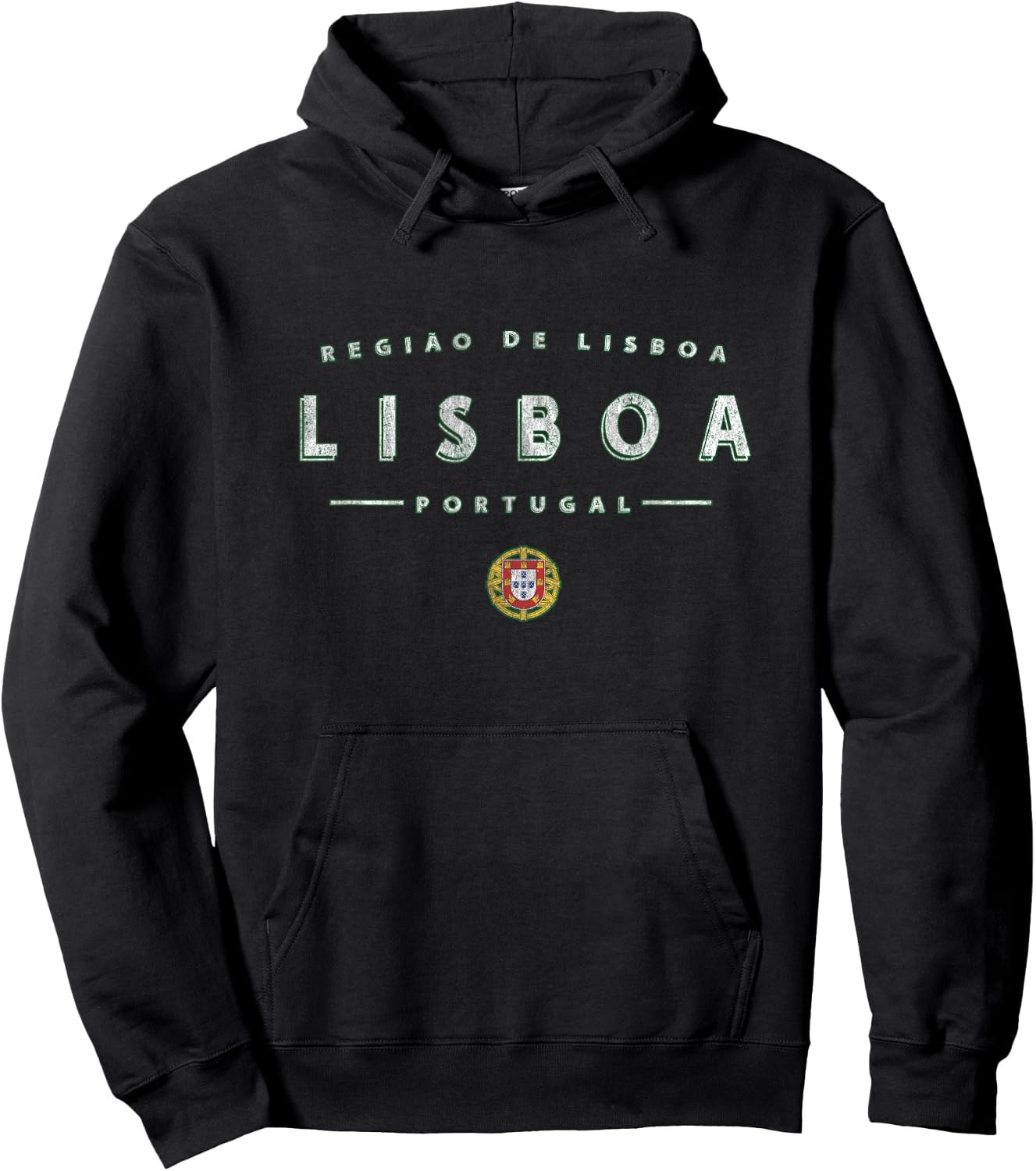 Lisboa Portugal - Lisbon Portugal Hoodie - Hoodie | Black