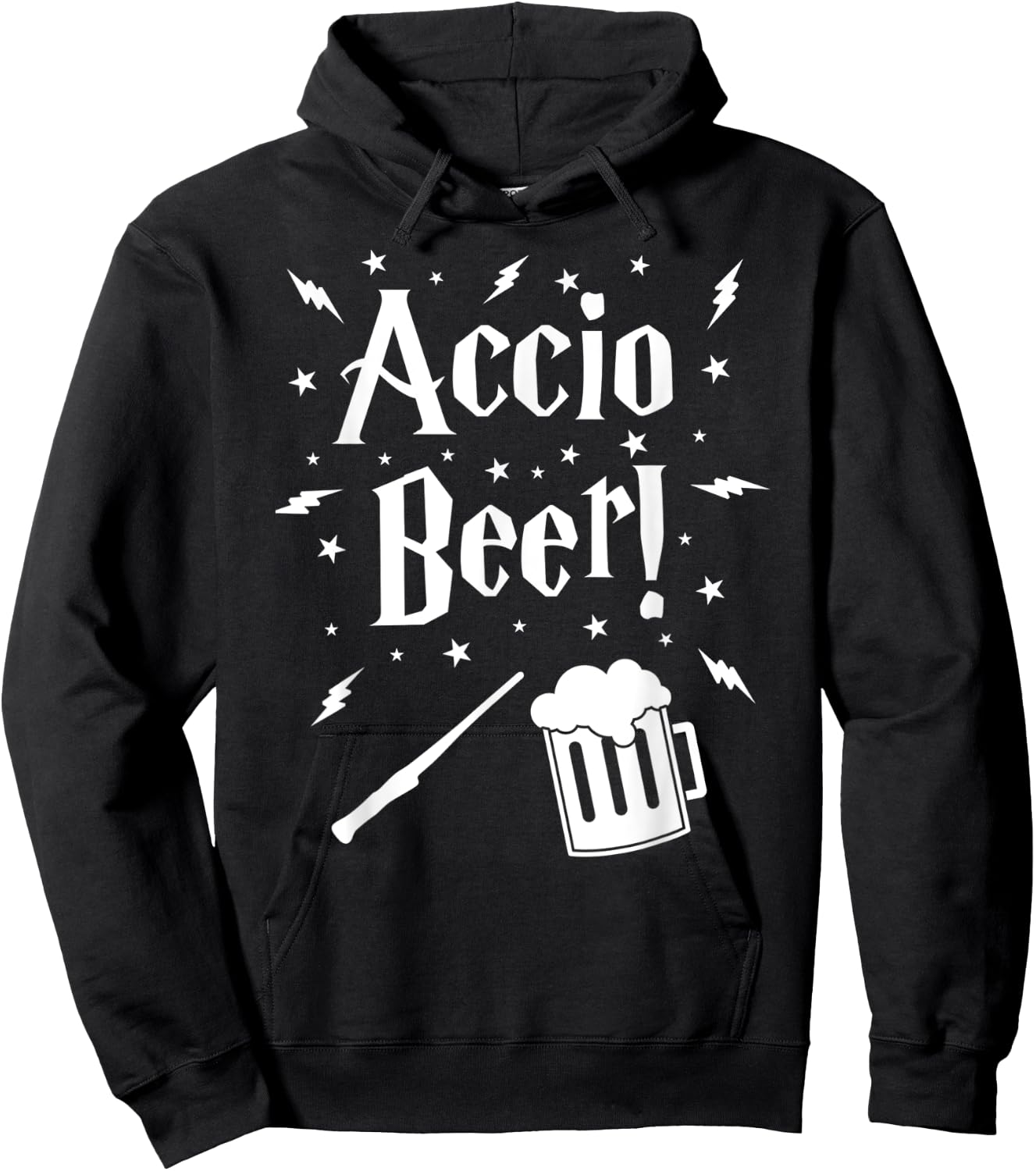 Accio Beer Essential , Welcome International Beer Day Hoodie - Hoodie | Black