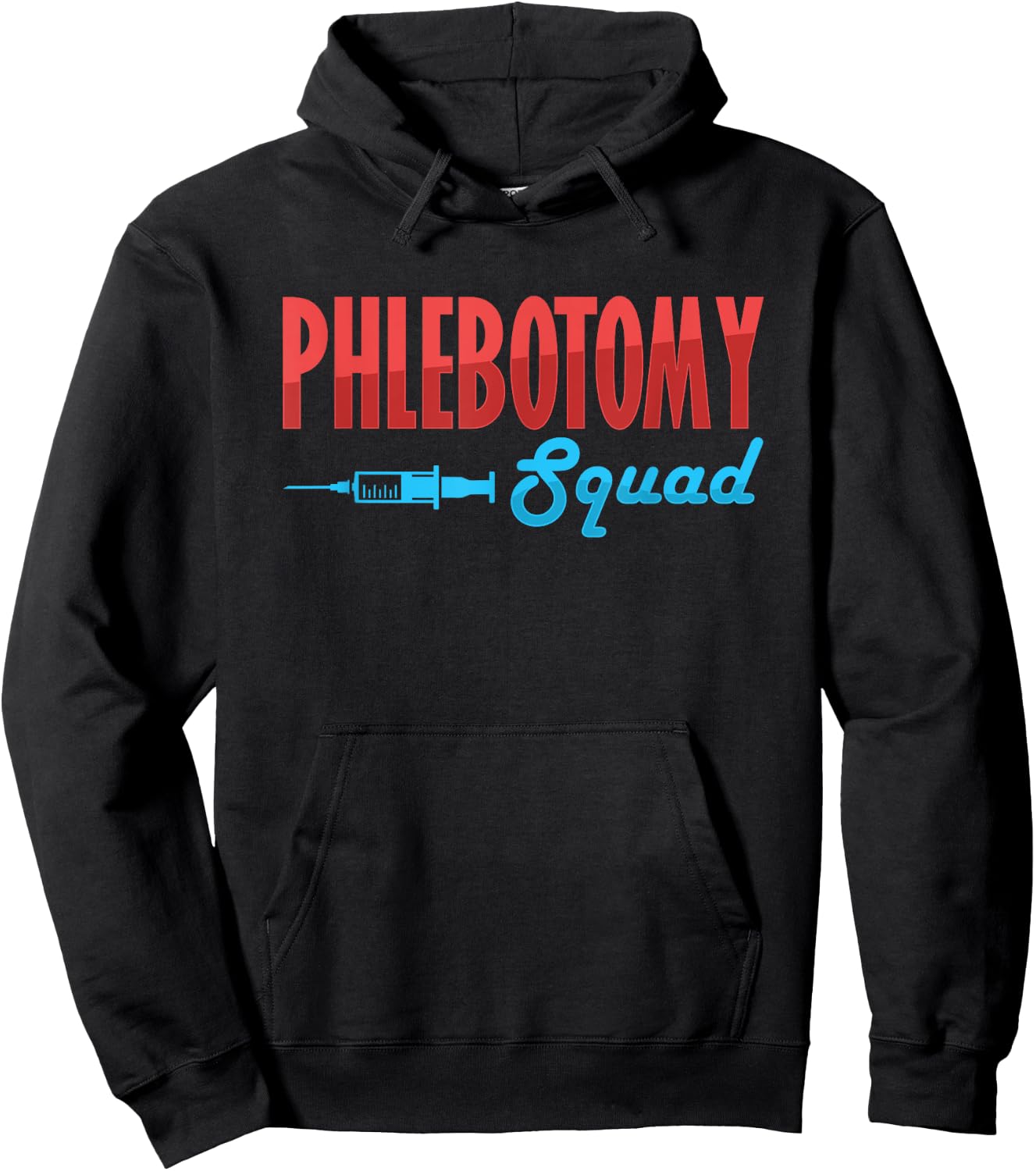 Phlebotomy Phlebologist Specialist Doctor Doctor Syringe Gift Hoodie - Hoodie | Black