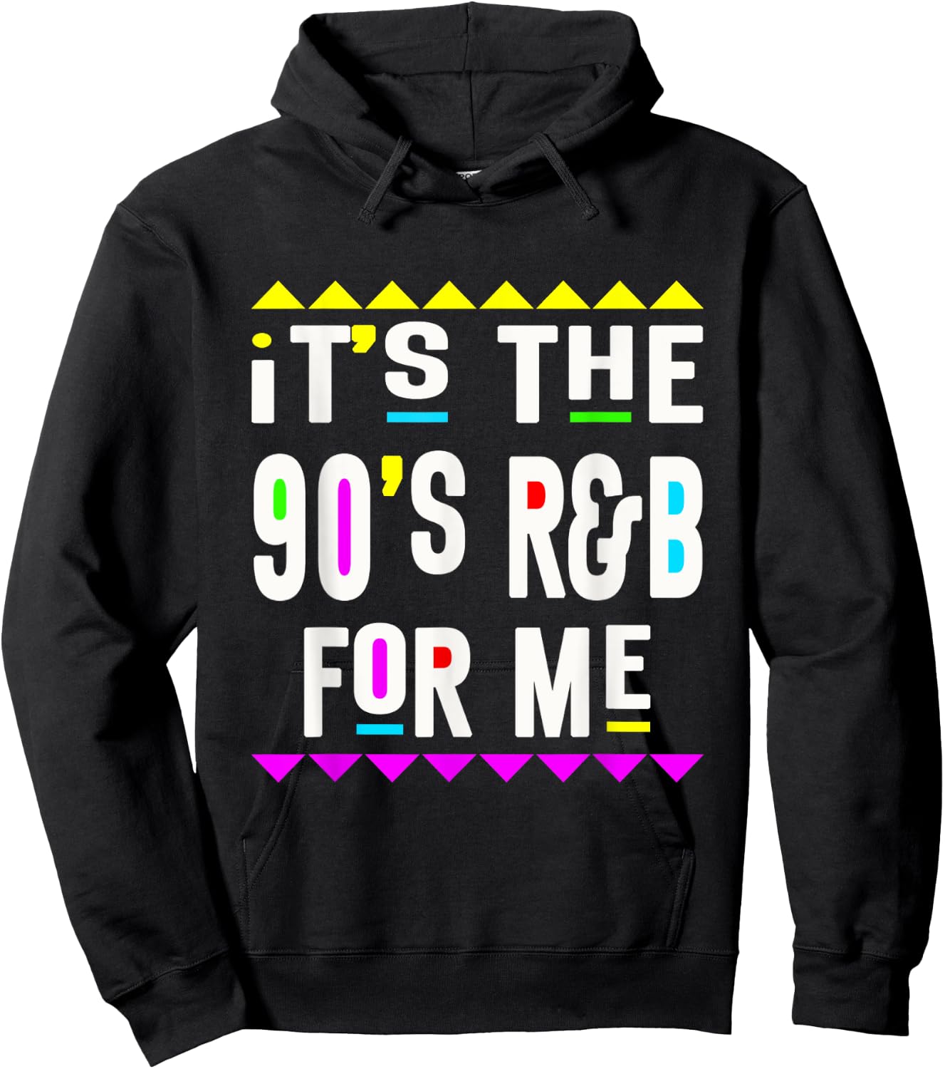 R&B Artist girls Vintage 90 s r and b graphic Hoodie - Hoodie | Black