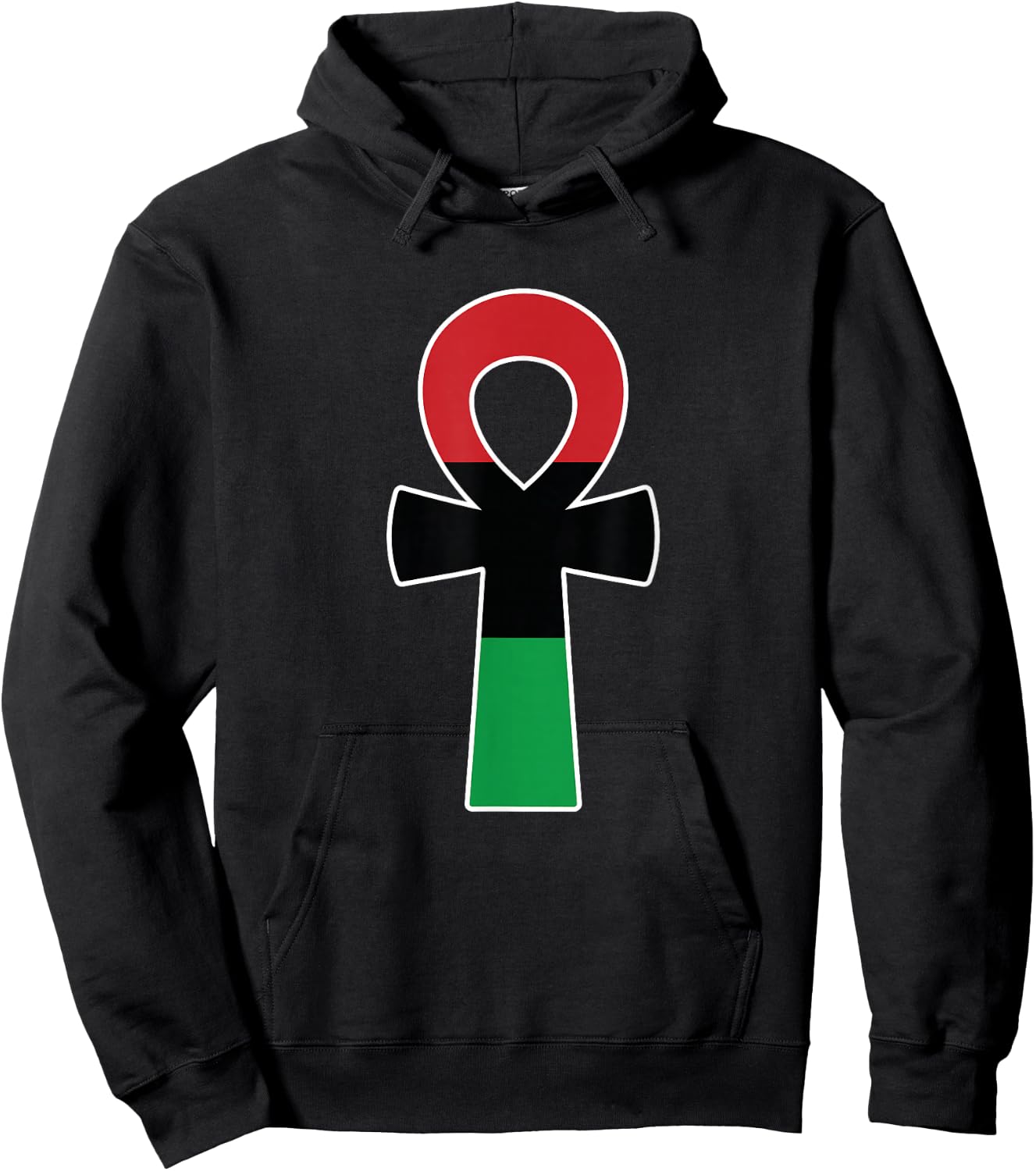 Afrocentrism Ankh Cross Black King Black Egyptian Nubians Hoodie - Hoodie | Black