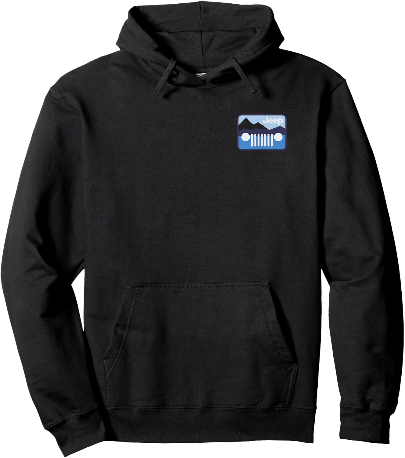 Jeep Grille Badge - Officially Licensed Hoodie - Hoodie | Black