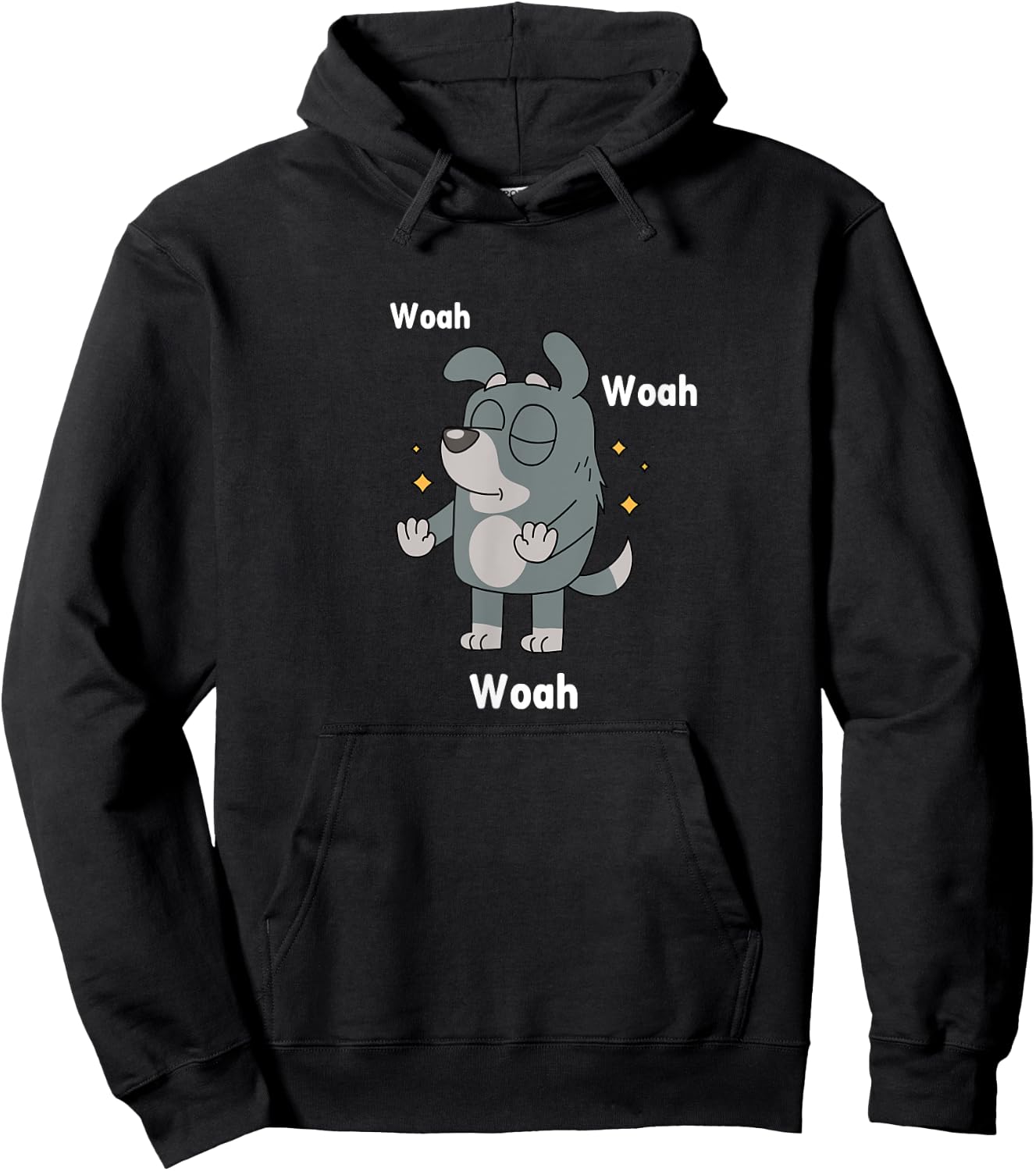 Relax Slow Down Woah Cute Hoodie - Hoodie | Black