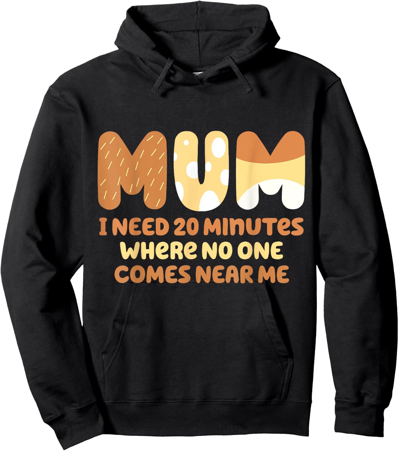 Mom needs to be quiet. A Motto Quote Shirt for Mom Mother Hoodie - Hoodie | Black