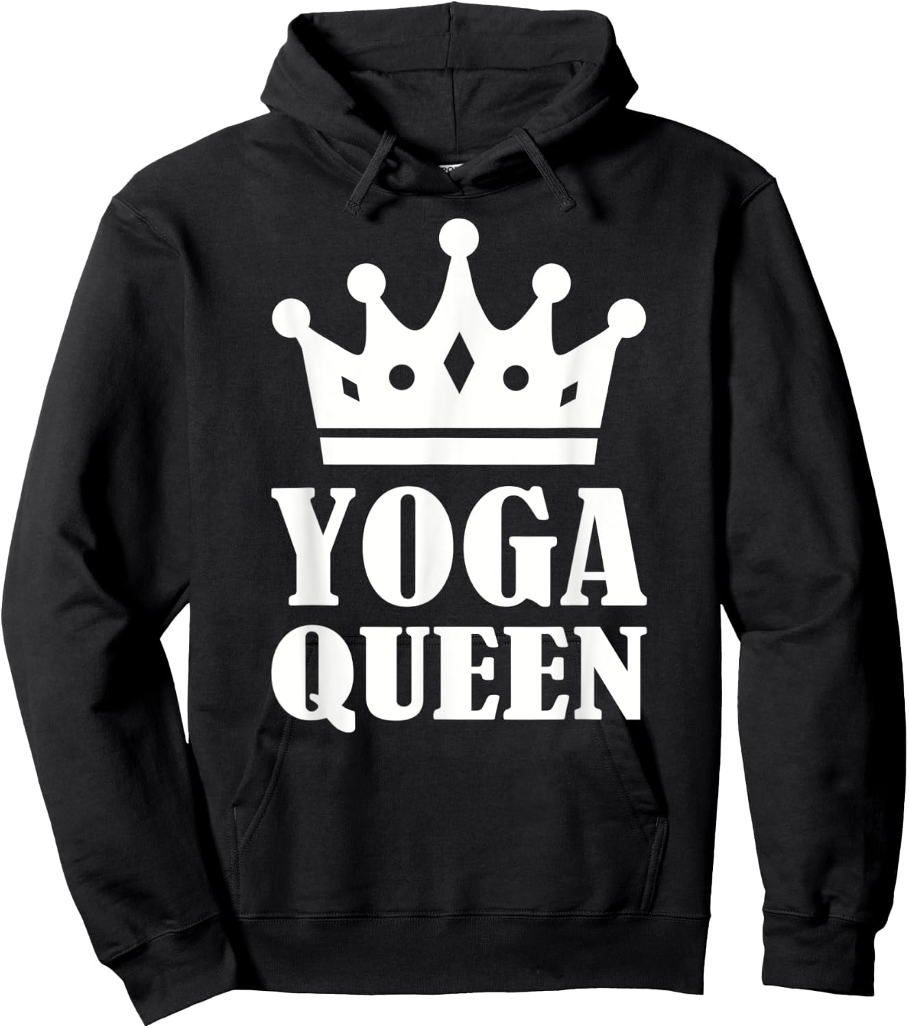 Yoga Queen Hoodie - Hoodie | Black