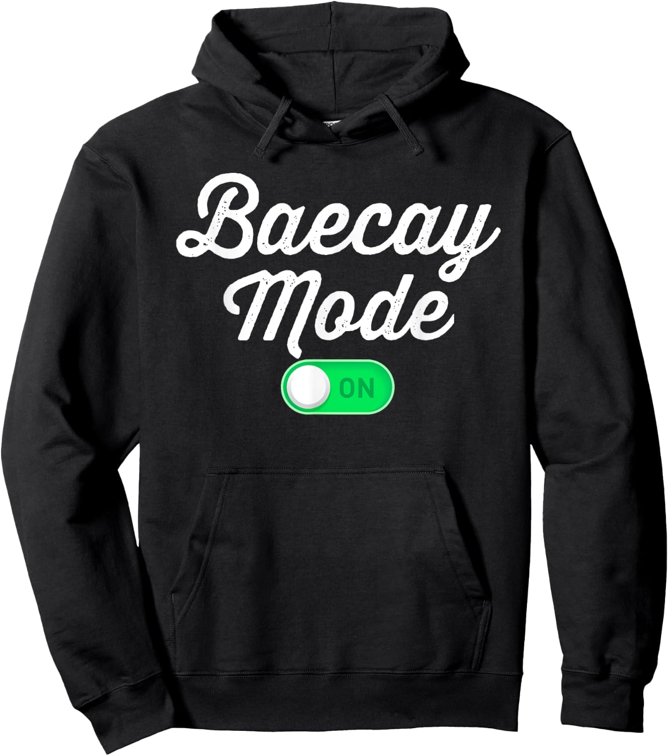 Baecay Mode On Vacation Baecation Matching Couples Hoodie - Hoodie | Black