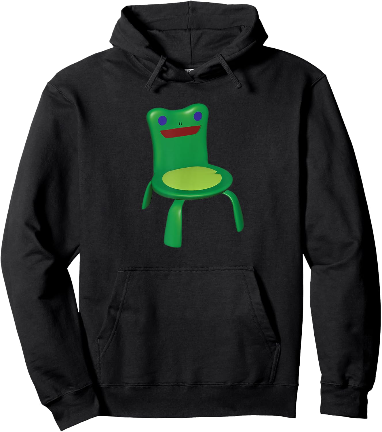 Froggy Chair Meme Hoodie - Hoodie | Black