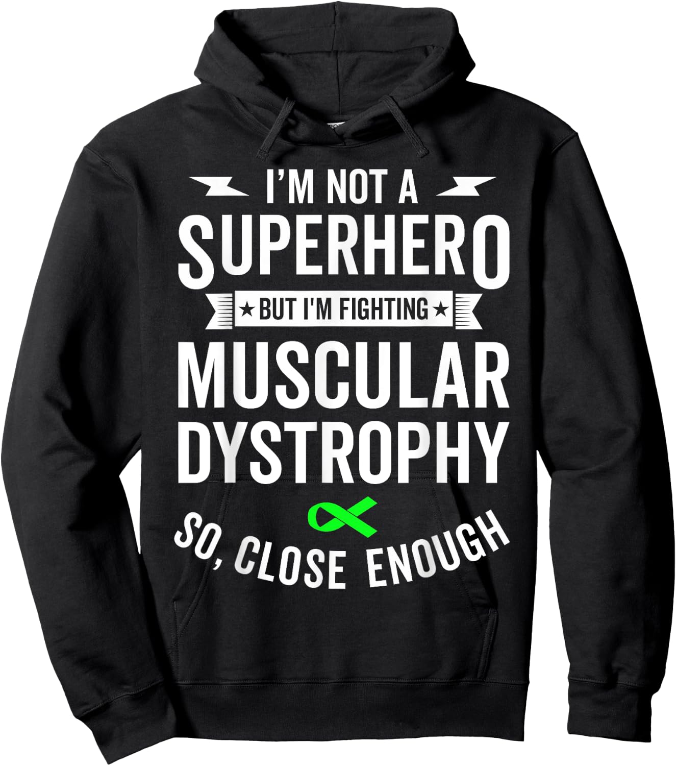 Muscular Dystrophy Warrior Survivor Awareness Support Gift Hoodie - Hoodie | Black