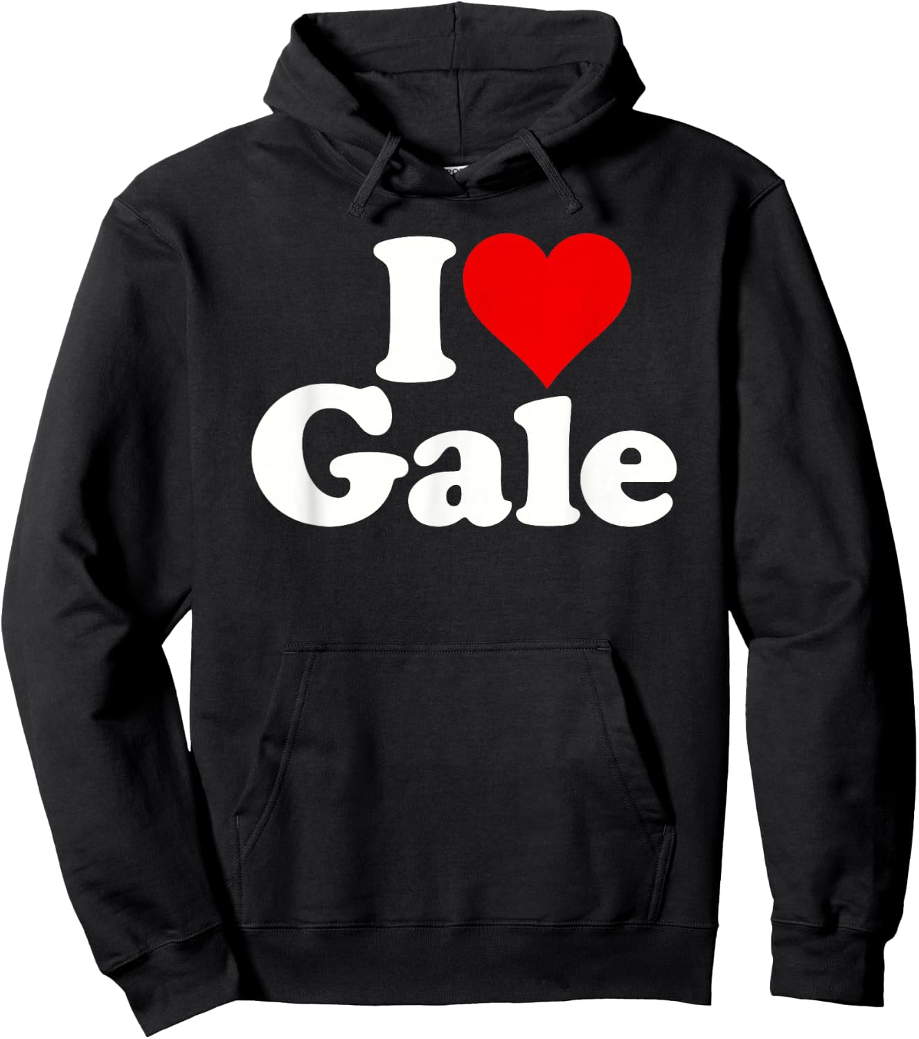 I Love Heart Gale Hoodie - Hoodie | Black