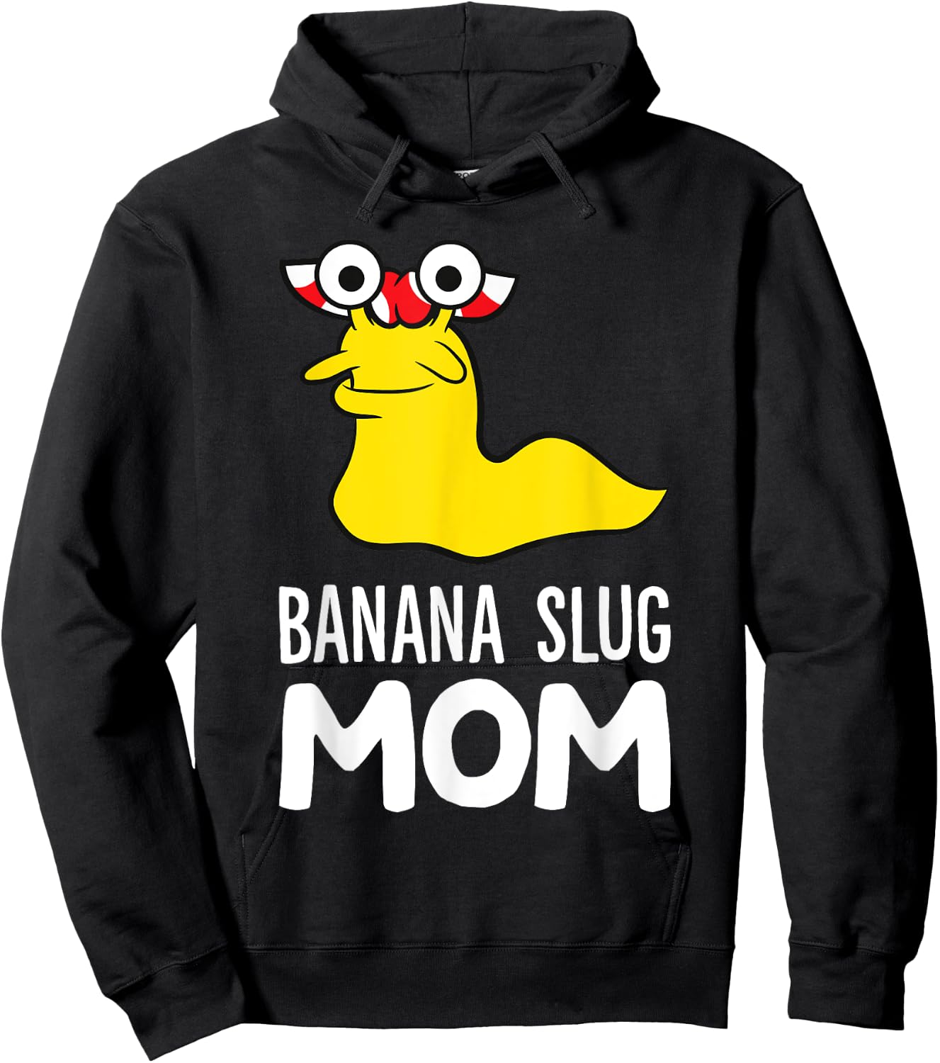 Banana Slug Mom Hoodie - Hoodie | Black