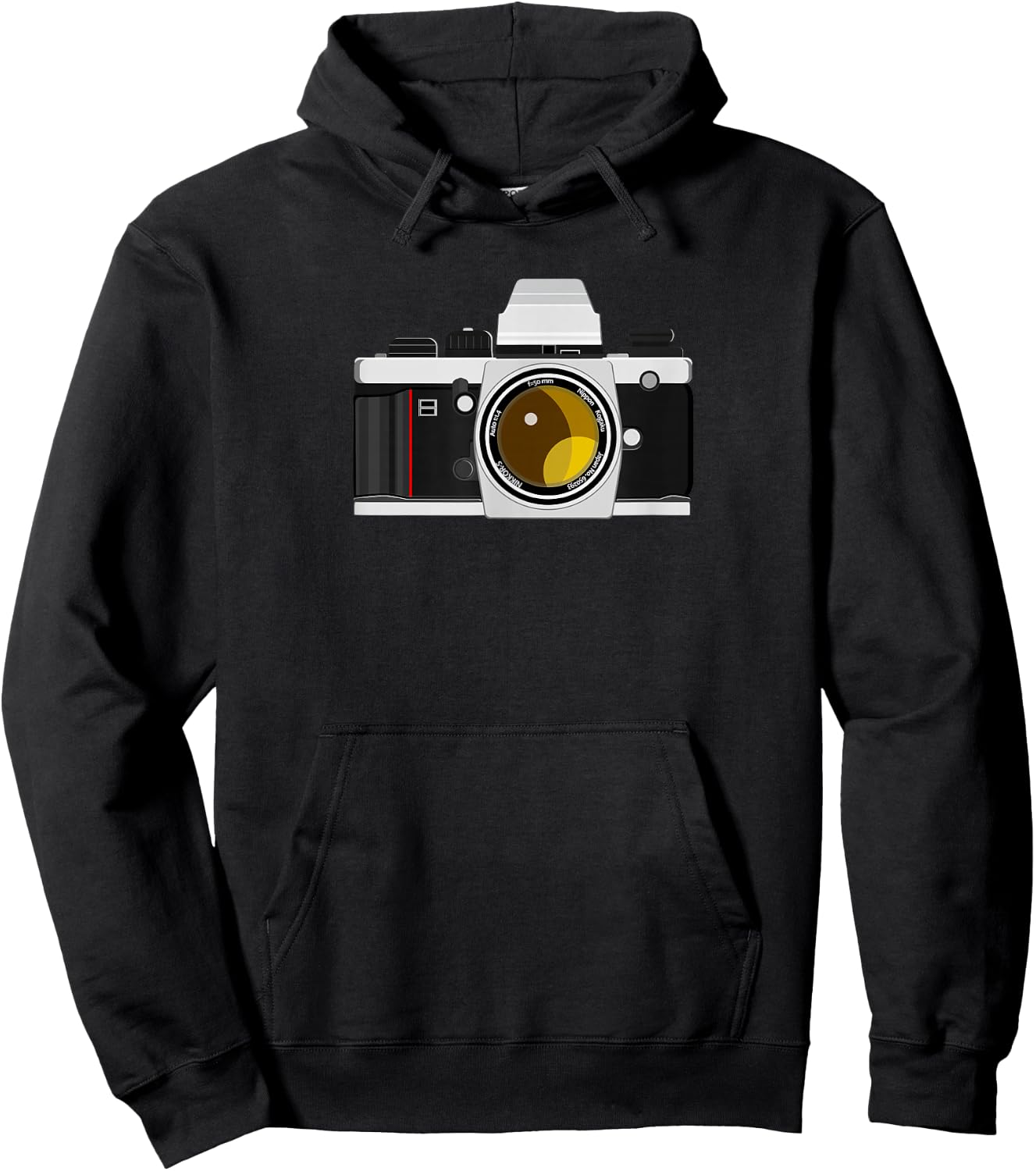35mm SLR Film Vintage Analog Camera Hoodie - Hoodie | Black