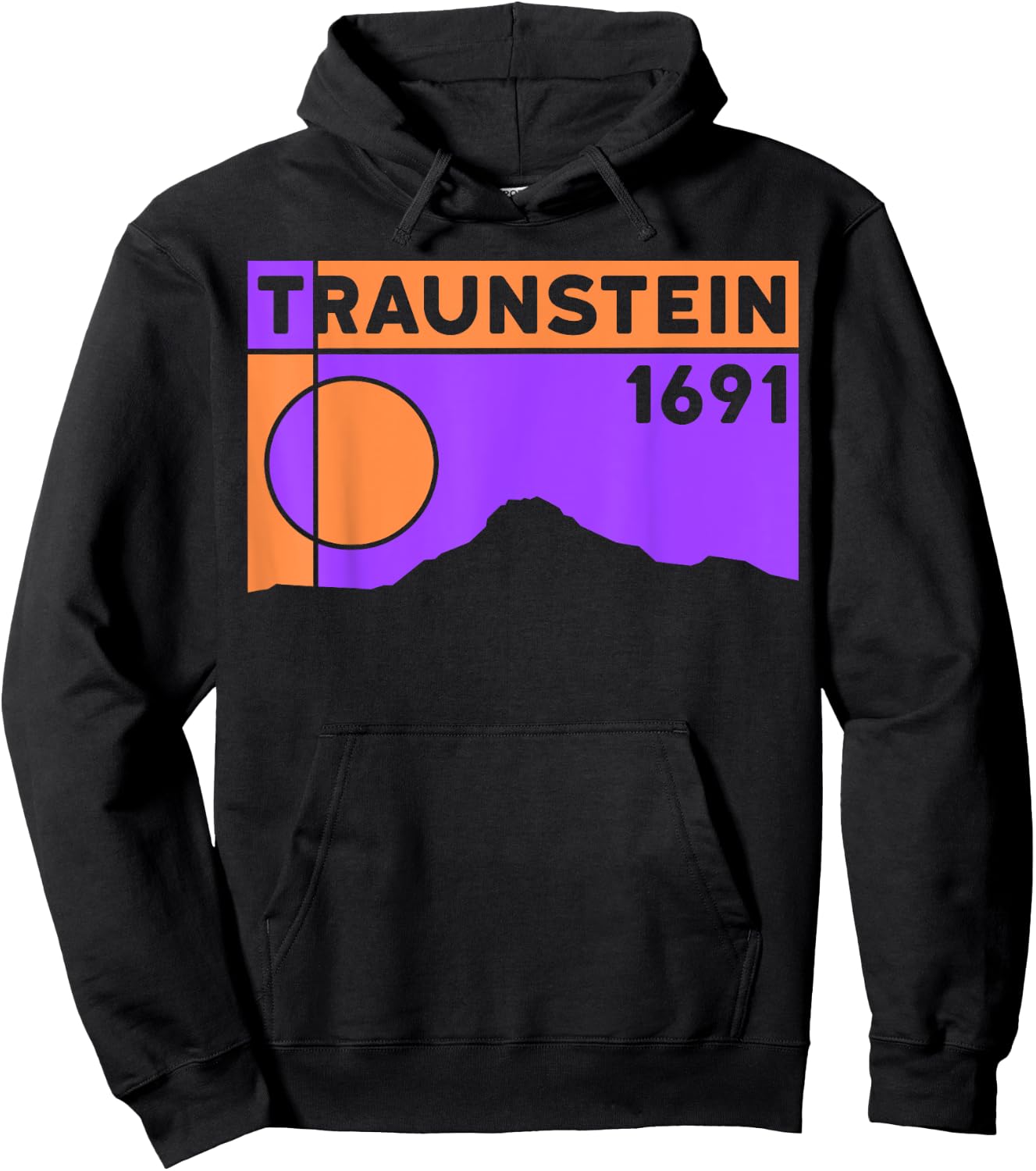 Mount Traunstein Hike Austria Gmunden Austrian Hiking Gifts Hoodie - Hoodie | Black