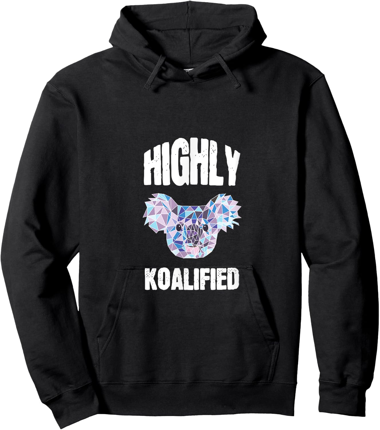 Highly Qualified Koalified Cute Koala Shirt Teacher Hoodie - Hoodie | Black