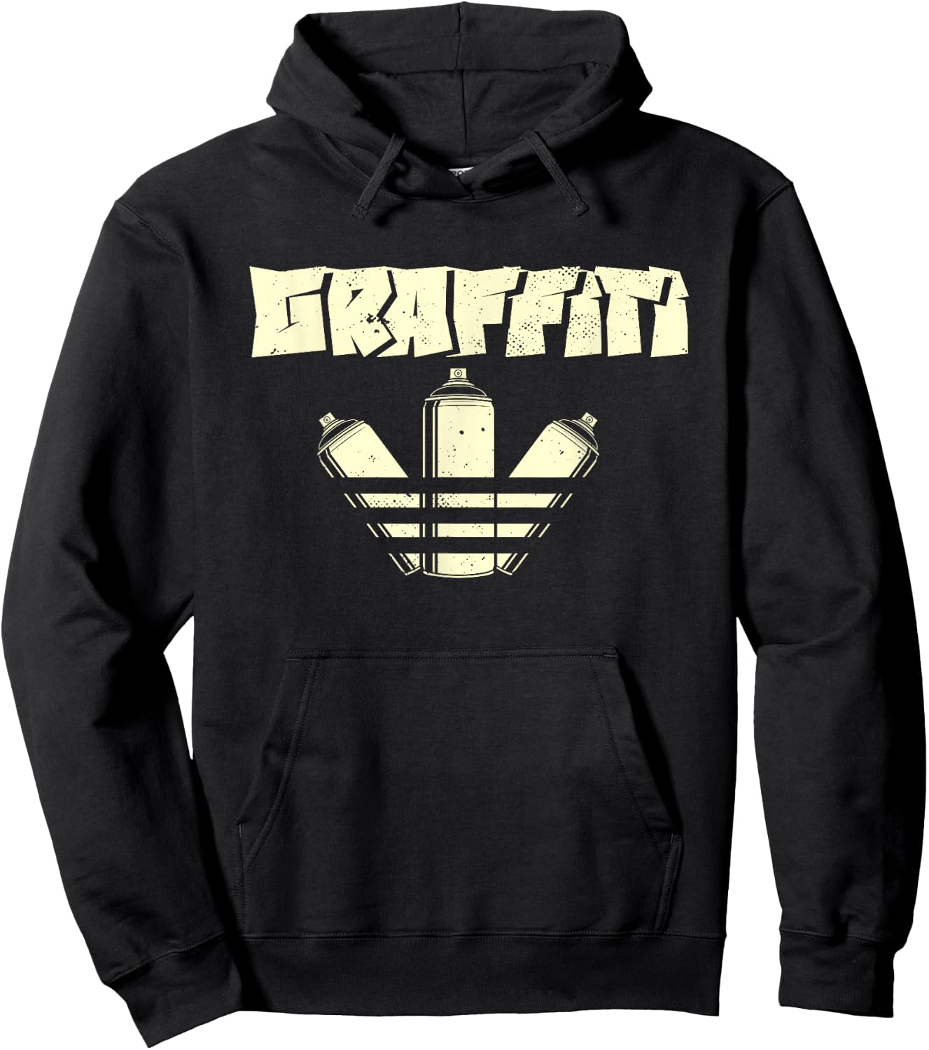 Graffiti | Street Urban Art Spray Paint | Graffiti Artist Hoodie - Hoodie | Black