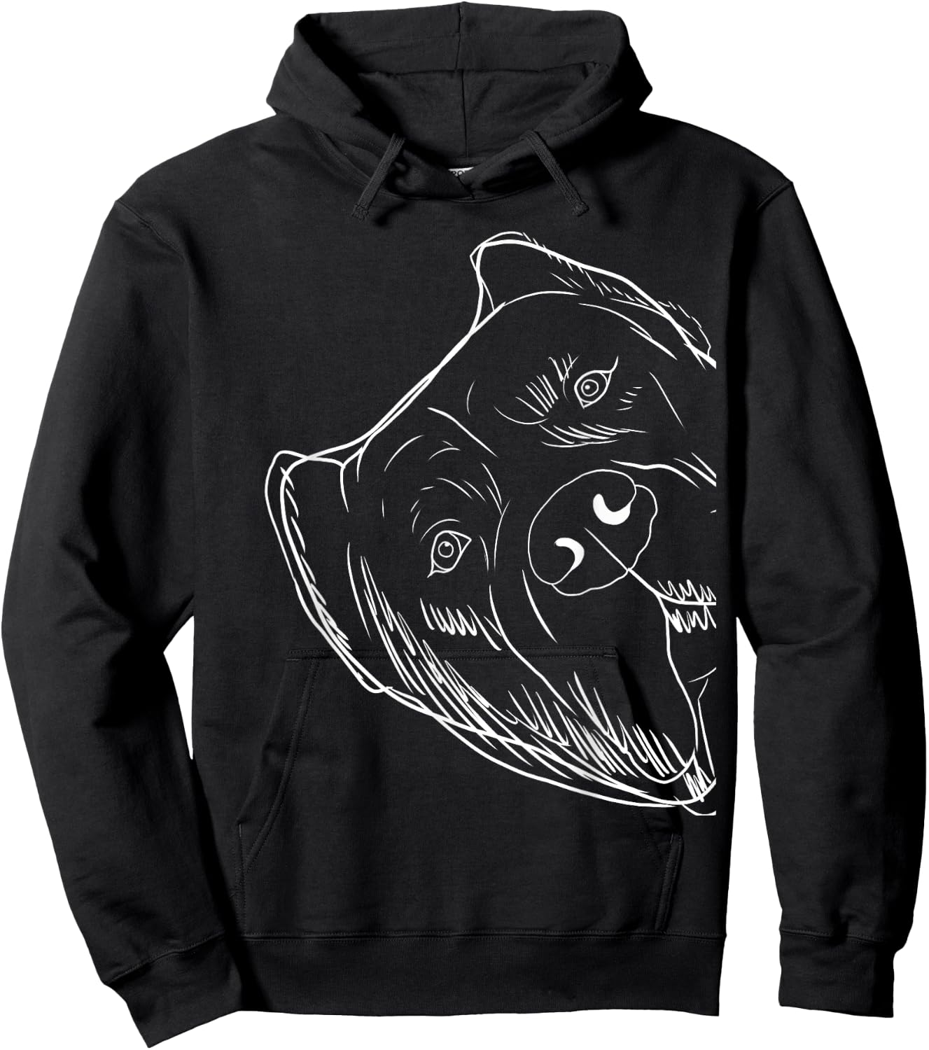 Perro De Presa Canario Gifts Funny Dog - Women's Black Small Classic Fit Short Sleeve Cotton Hoodie - Hoodie | Black