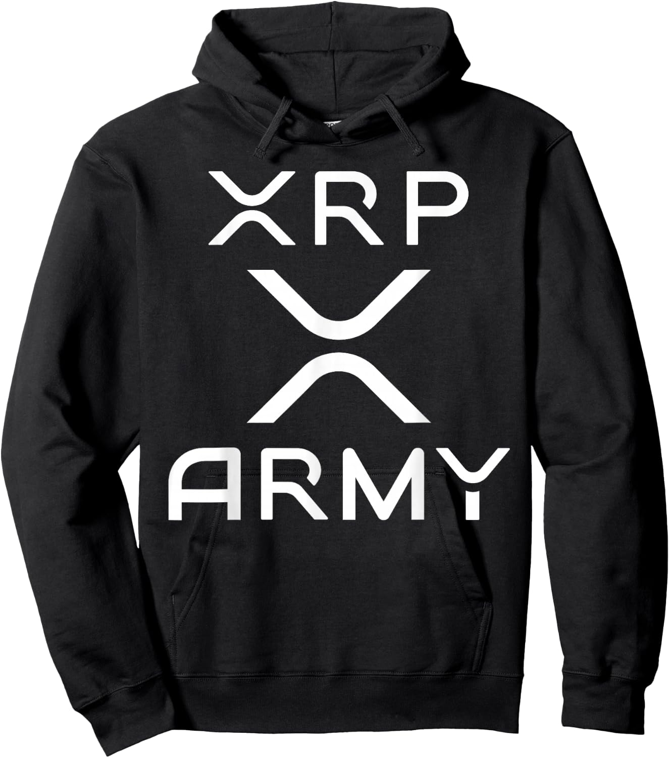 Hodl XRP - XRP Cryptocurrency - XRP Army Hoodie - Hoodie | Black