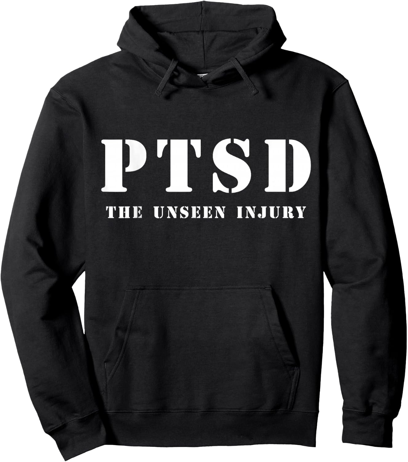 PTSD Post Traumatic Stress Disorder - 22 PTSD Awareness Hoodie - Hoodie | Black