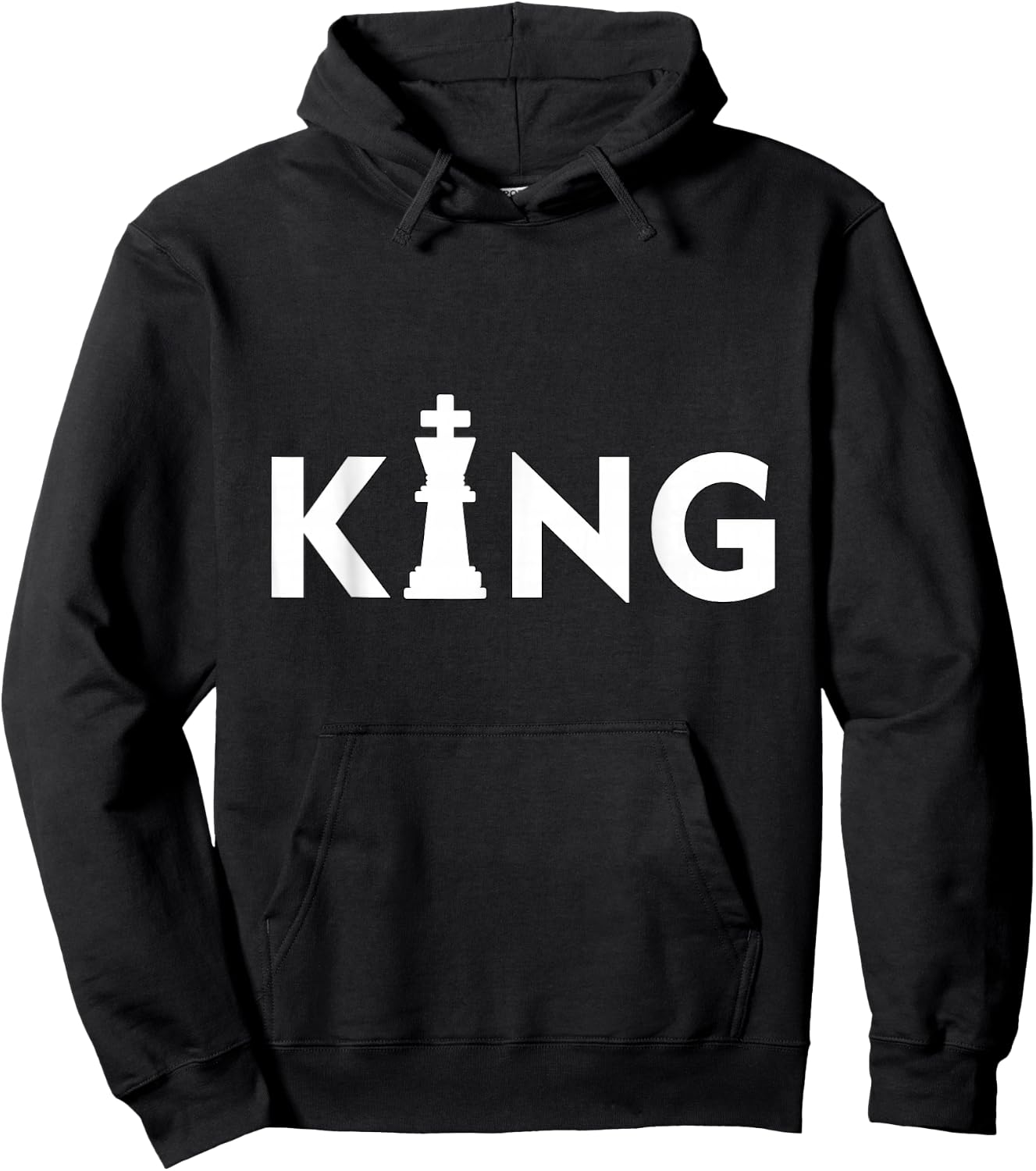 King Chess Figure Birthday | Chess Piece | Chessman | Gift Hoodie - Hoodie | Black