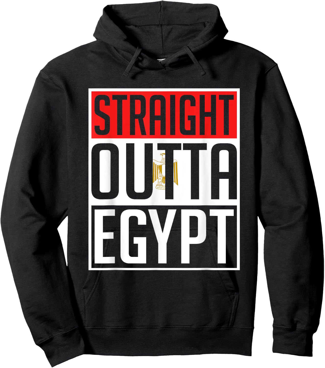 Straight Outta Egypt Hoodie - Hoodie | Black