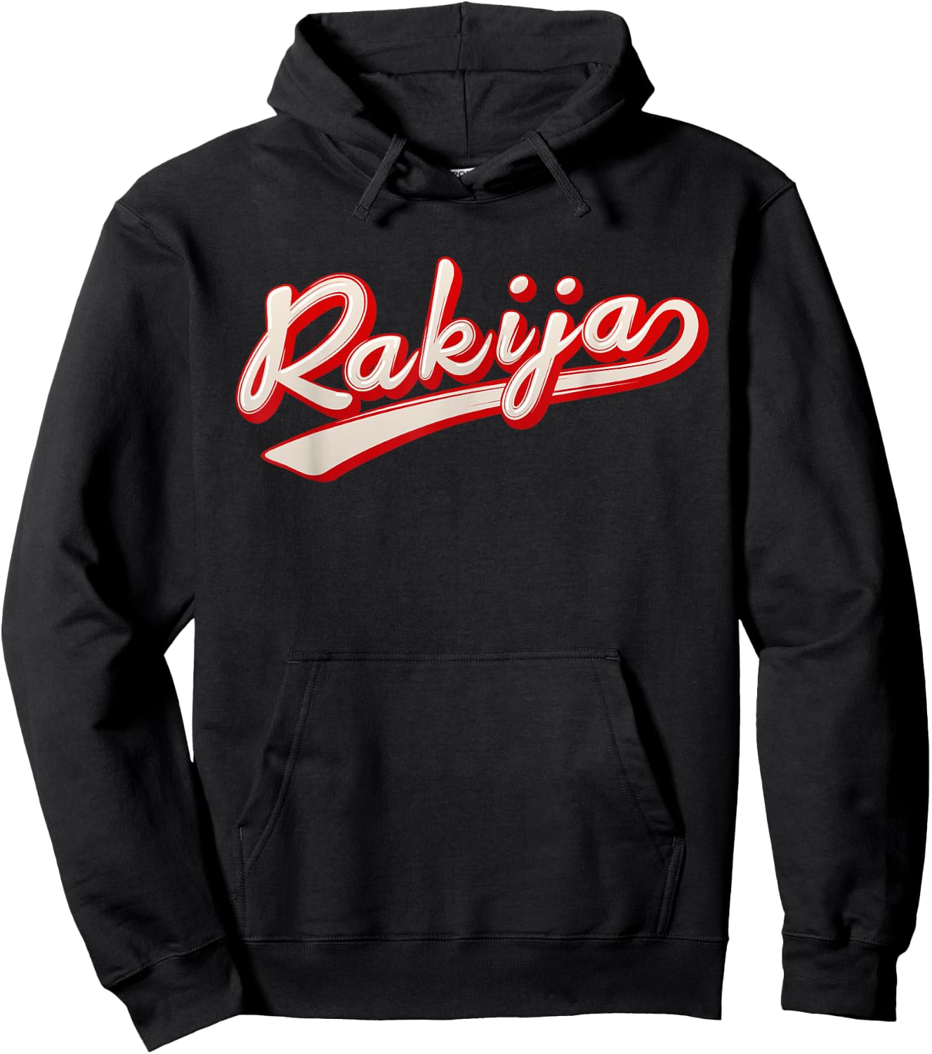 Serbian Croatian Traditional Drink Ex Yugoslavia Rakija Hoodie - Hoodie | Black