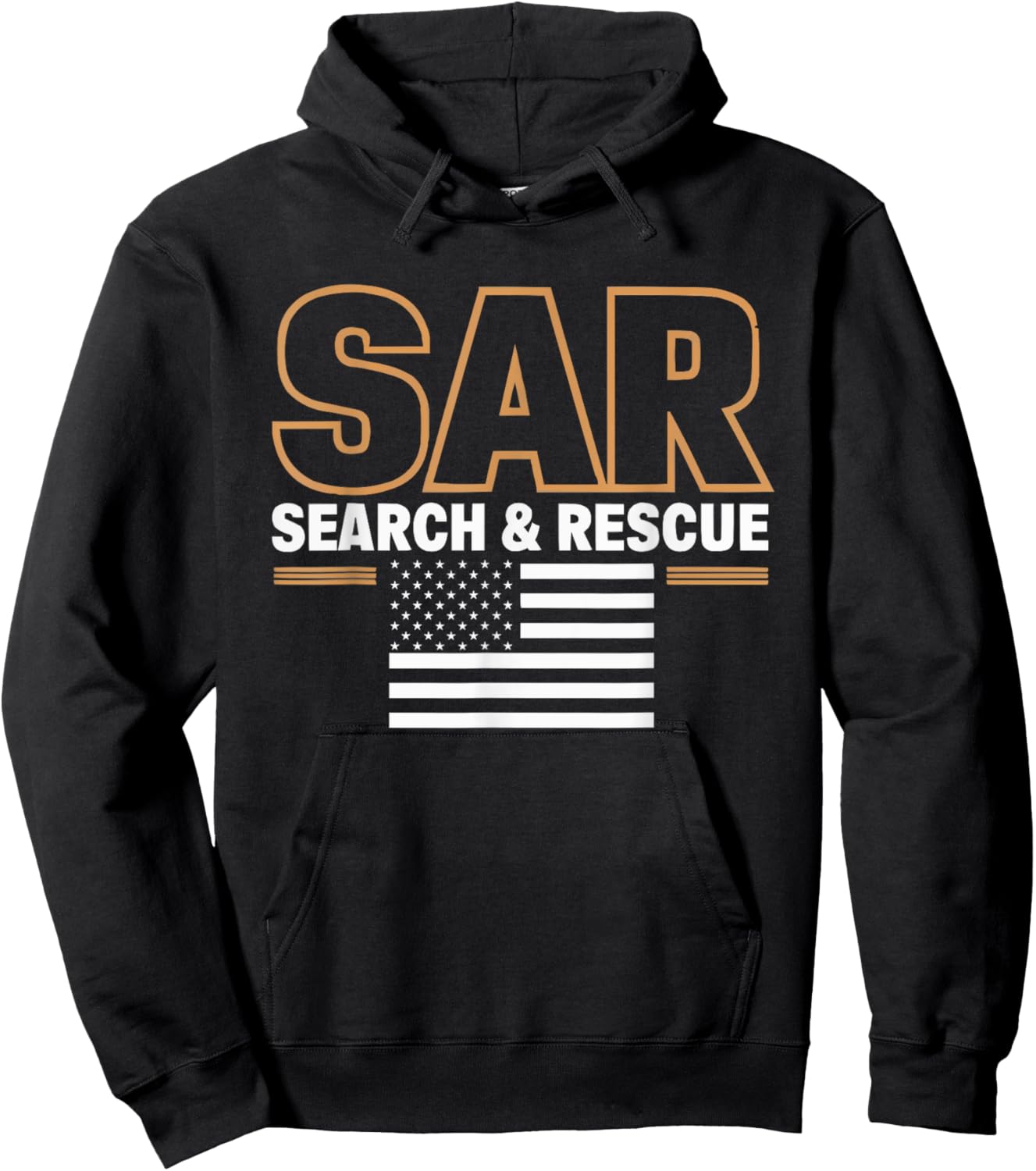 Search And Rescue Team SAR Emergency Response Hoodie - Hoodie | Black
