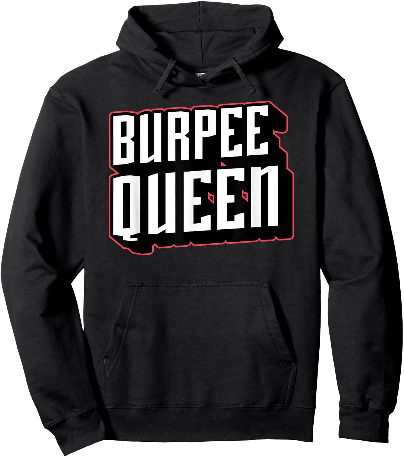 Burpees Funny Fitness Workout High Intensity Exercise Gym Hoodie - Hoodie | Black