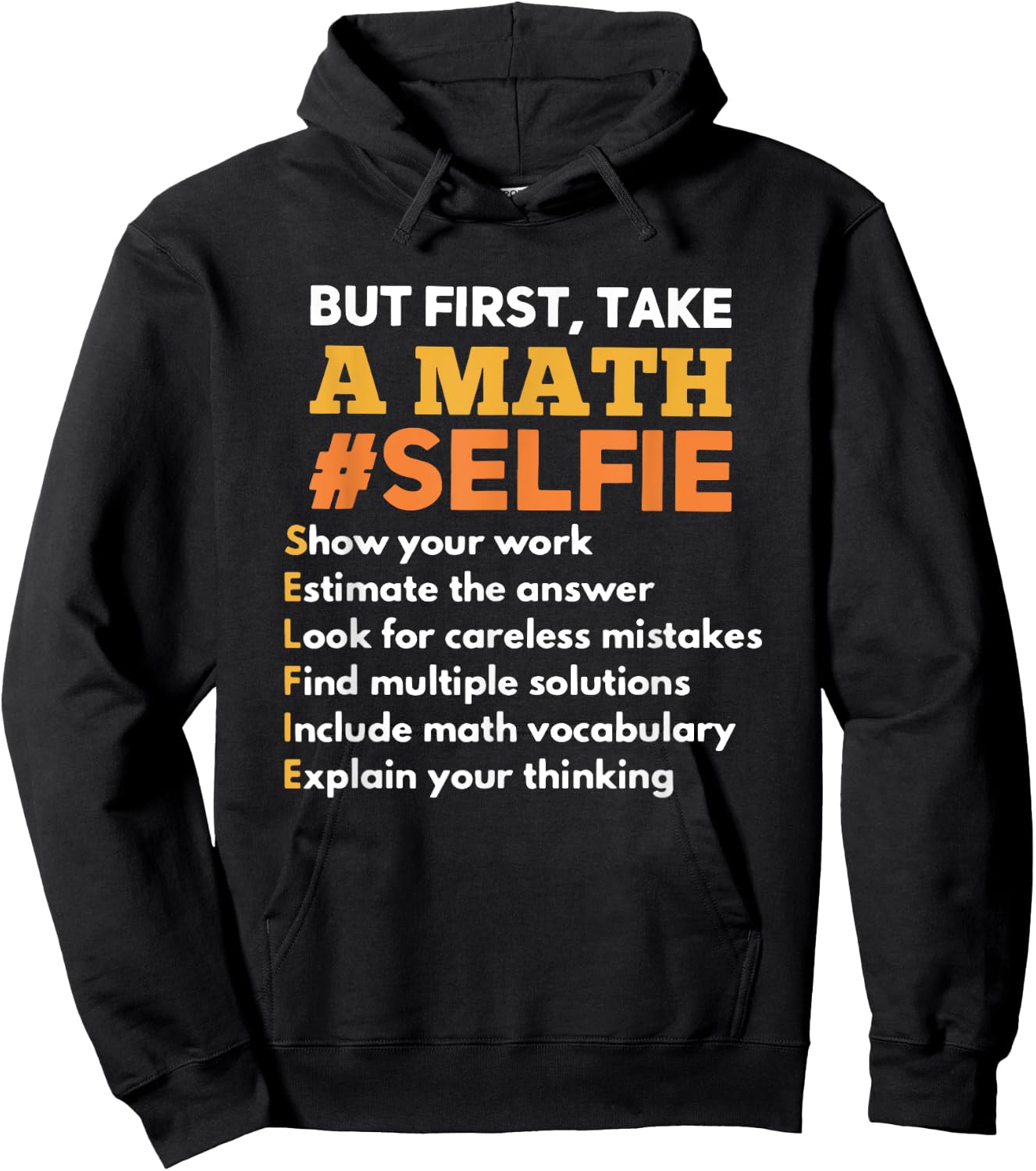 Funny Math Teacher Gift A Math Nerd Men Women Hoodie - Hoodie | Black