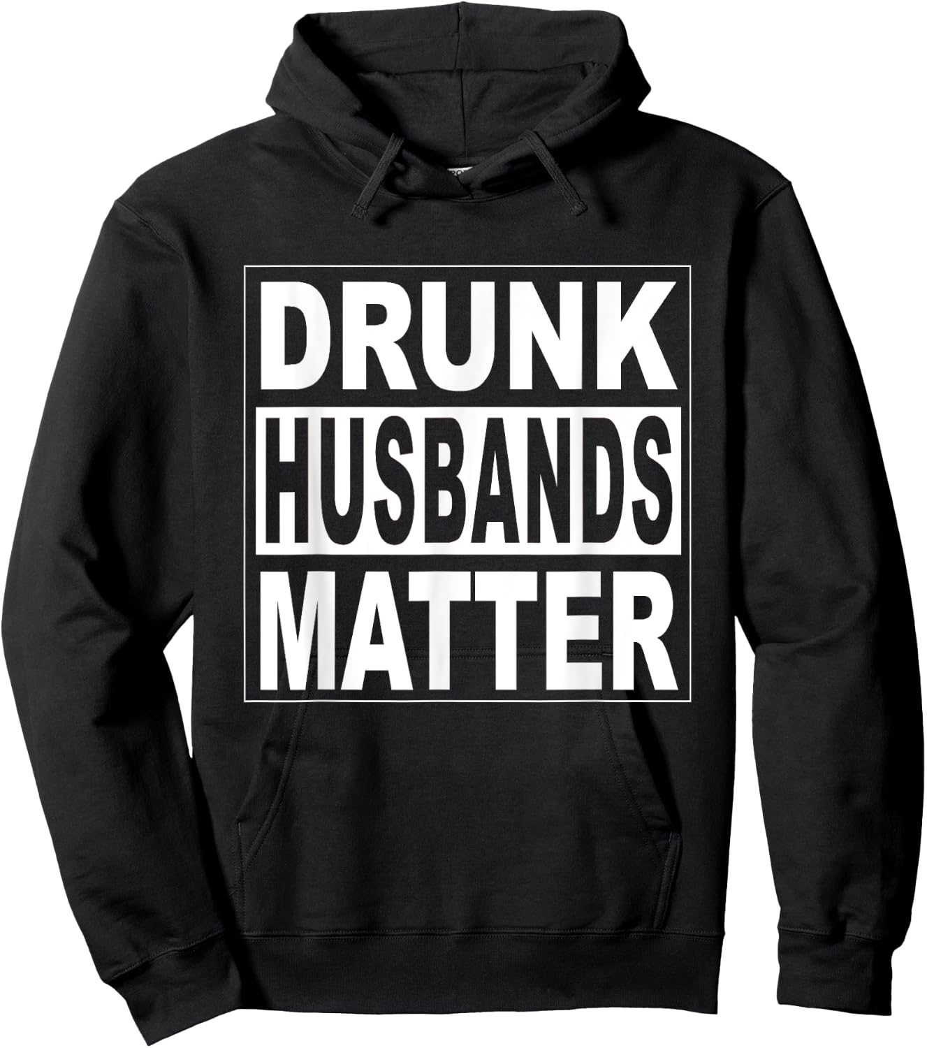 Funny Wife Husband Beer Groom Men Drunk Husbands Matter Hoodie - Hoodie | Black