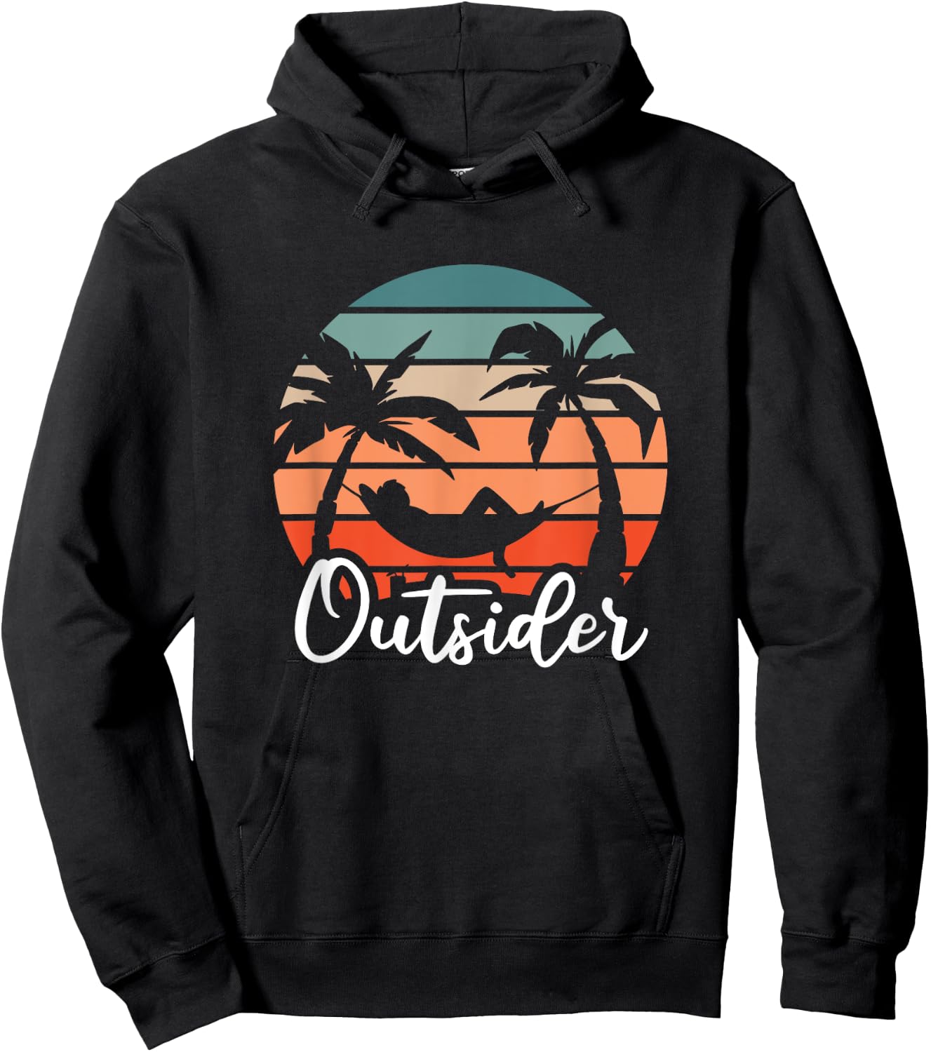 Outsider - Holiday Vacation Outdoor Lover Hoodie - Hoodie | Black