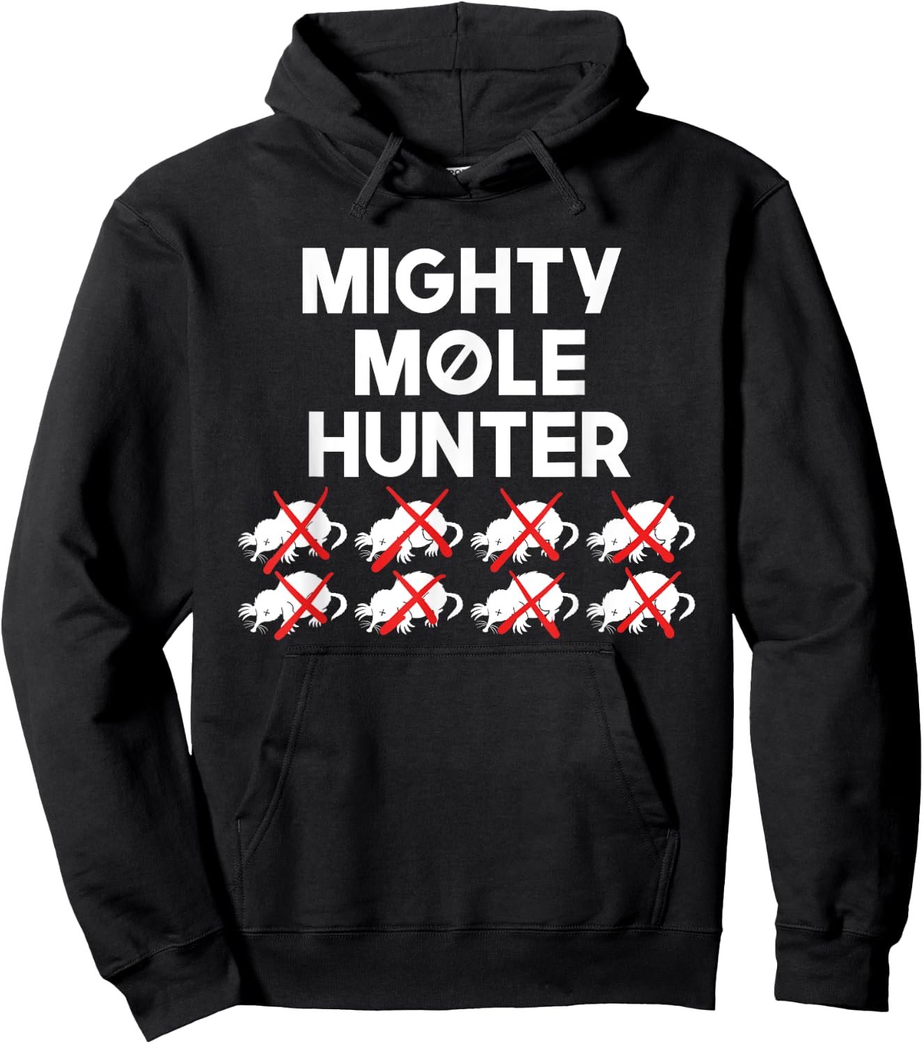 Mighty Mole Hunter Hoodie - Hoodie | Black