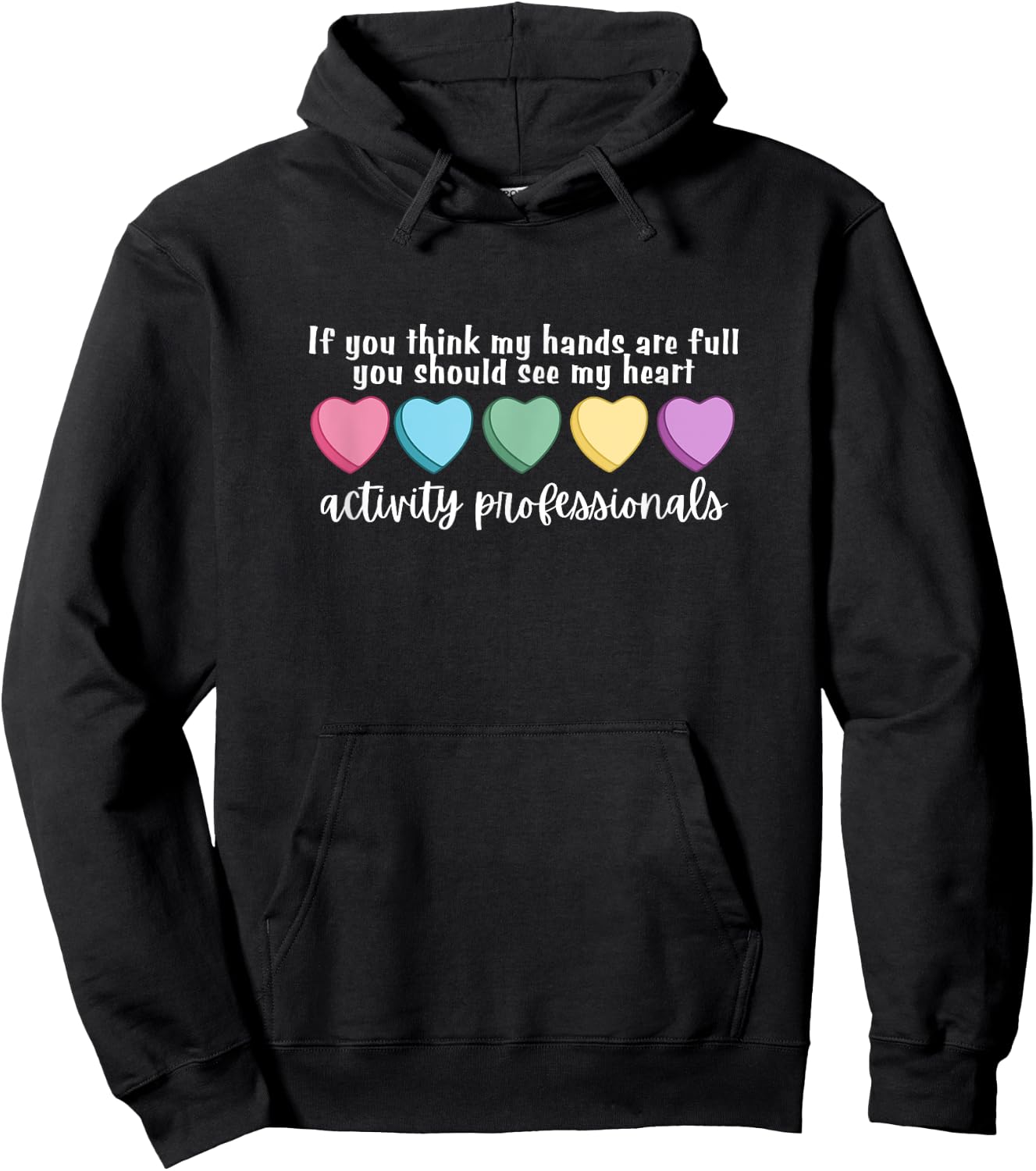 Activity Professionals Assistant Squad Team Week Director Hoodie - Hoodie | Black
