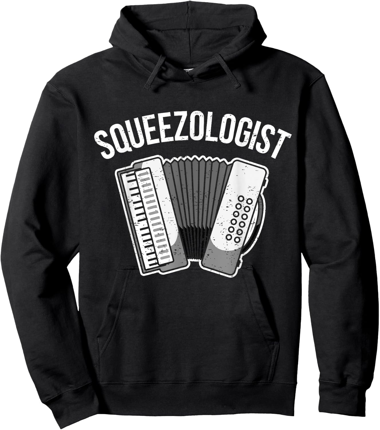 Accordion Player Schiffer Piano Accordion Hoodie - Hoodie | Black