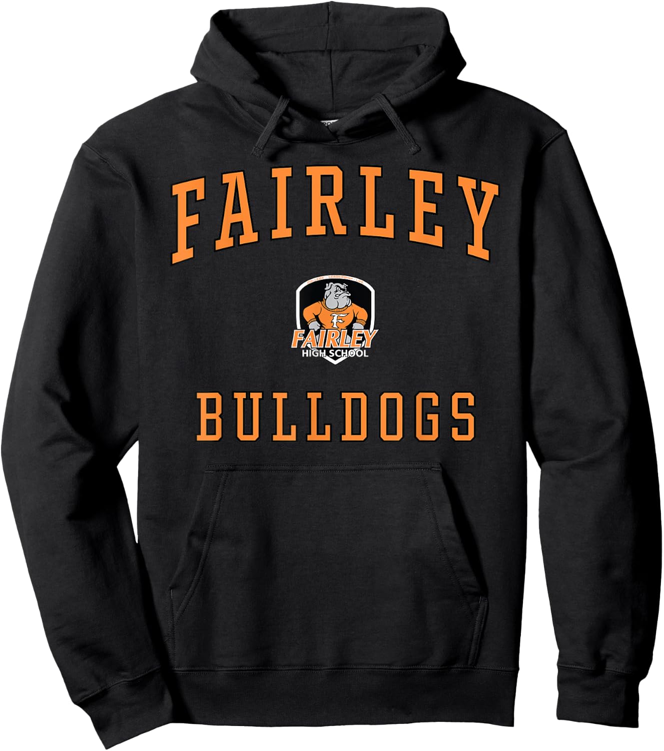 Fairley High School Bulldogs Hoodie - Hoodie | Black