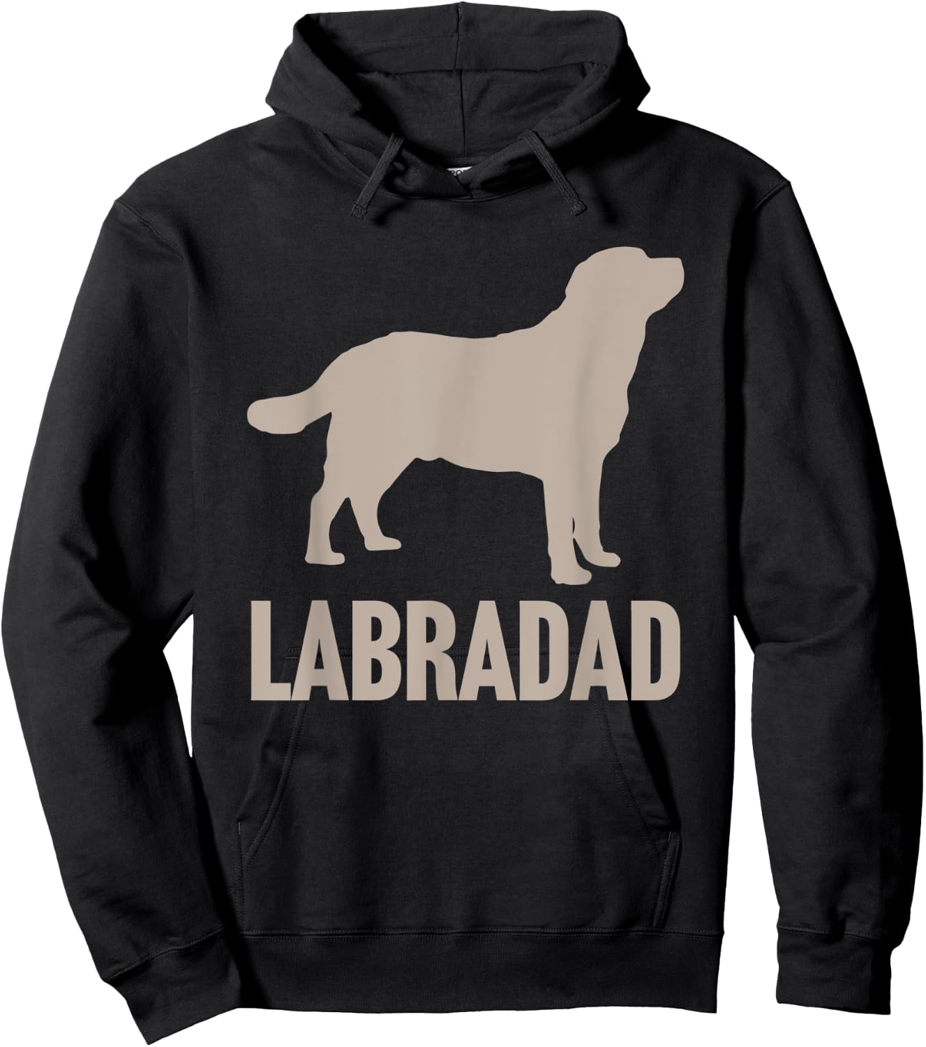 Labradad Labrador Retriever Dad for Father Grandpa Dog Lover Women Hoodie - Hoodie | Black