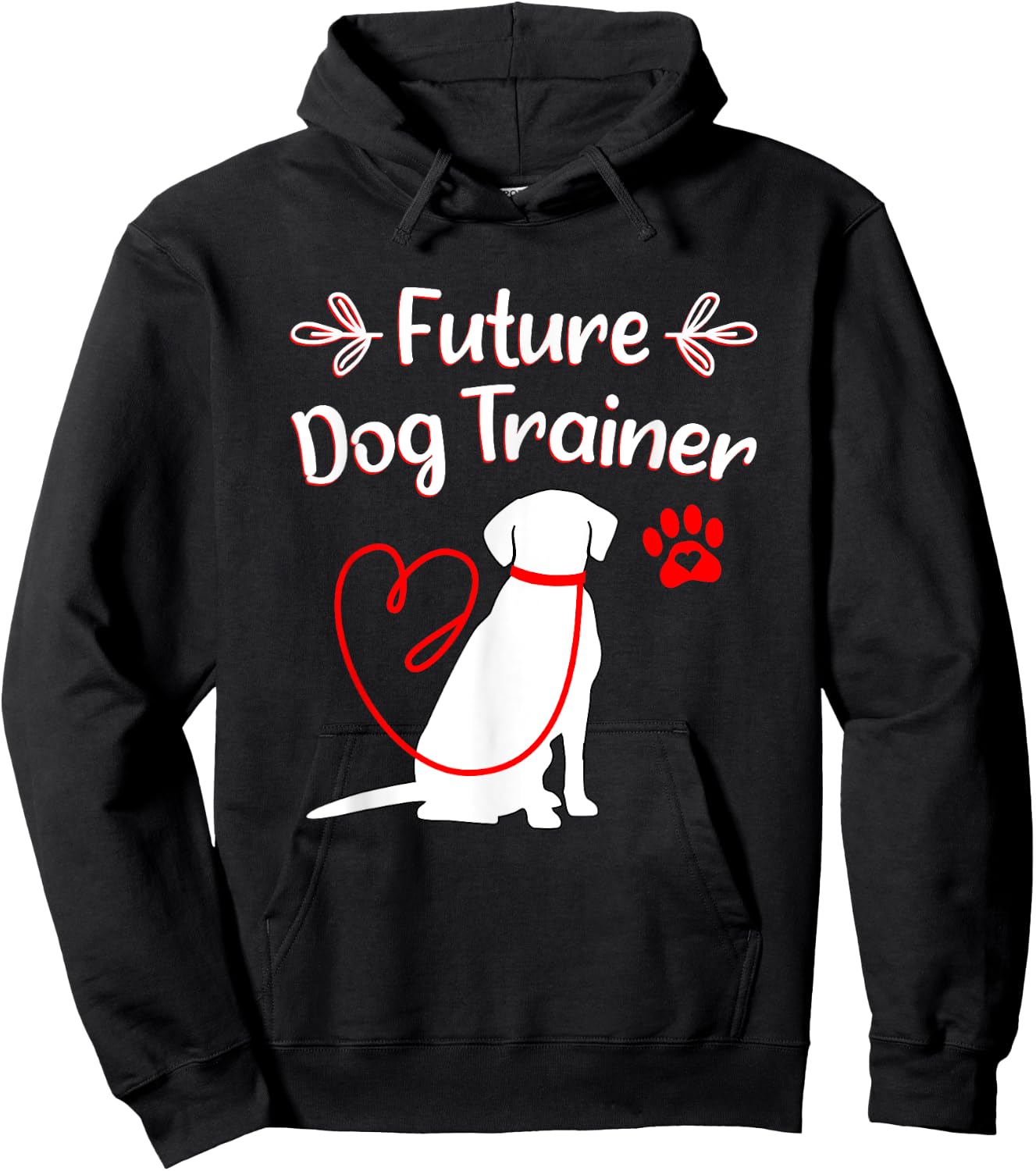 Future Dog Trainer Men Women Girls Kids Hoodie - Hoodie | Black