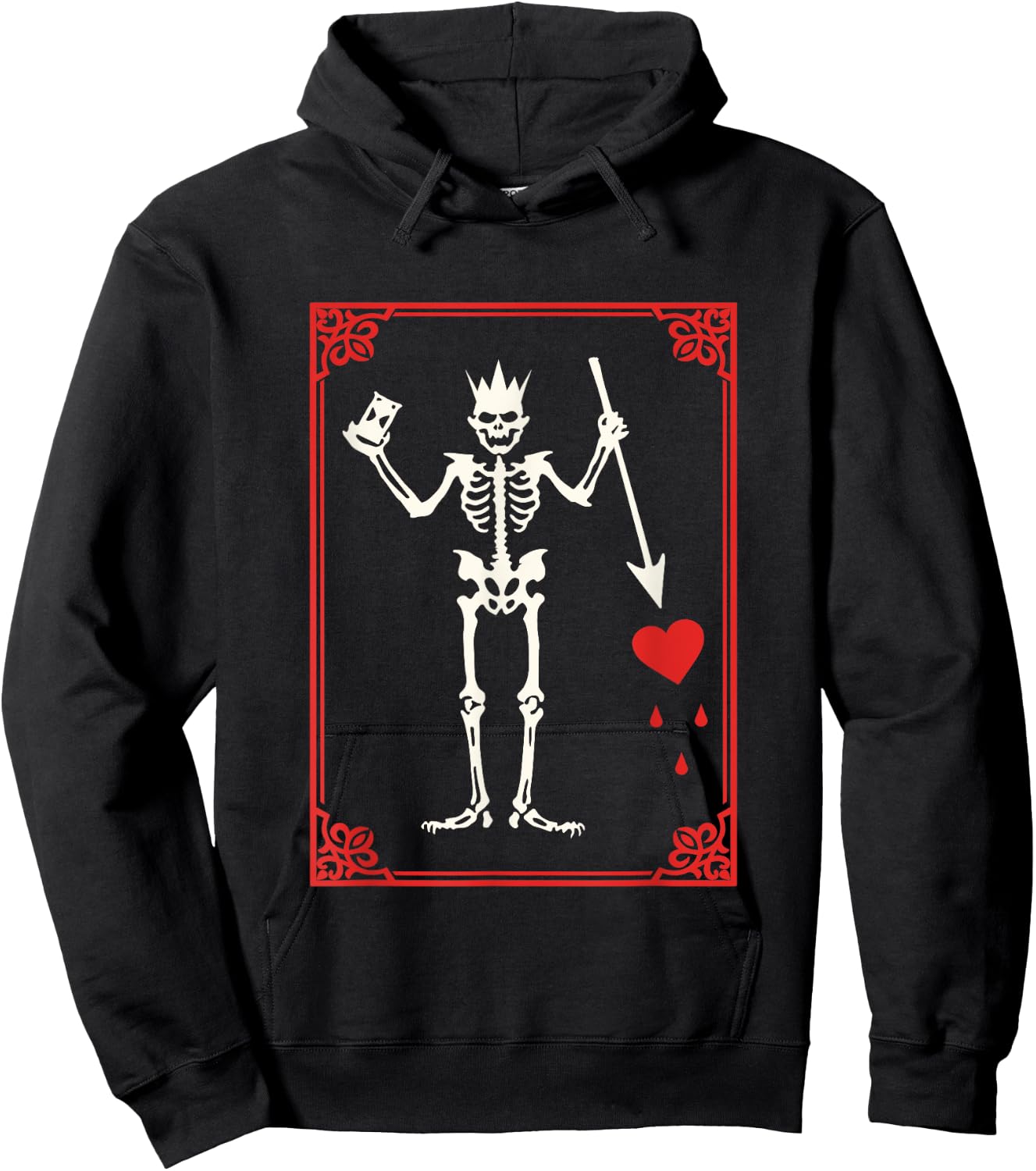 Blackbeard The Pirate Battle Flag Jolly Roger Military Hoodie - Hoodie | Black