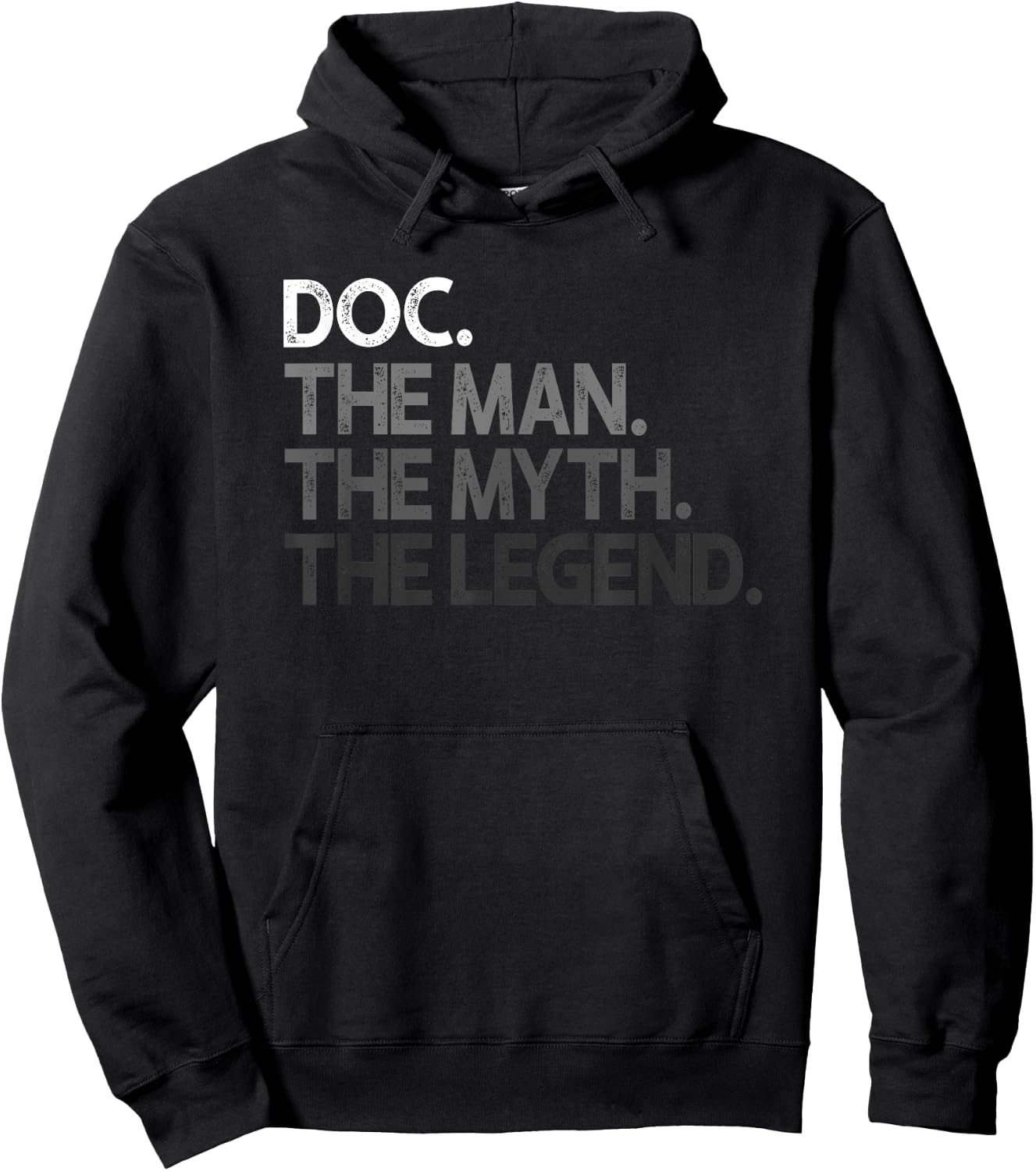 Doc Doctor The Man Myth Legend Gift Hoodie - Hoodie | Black