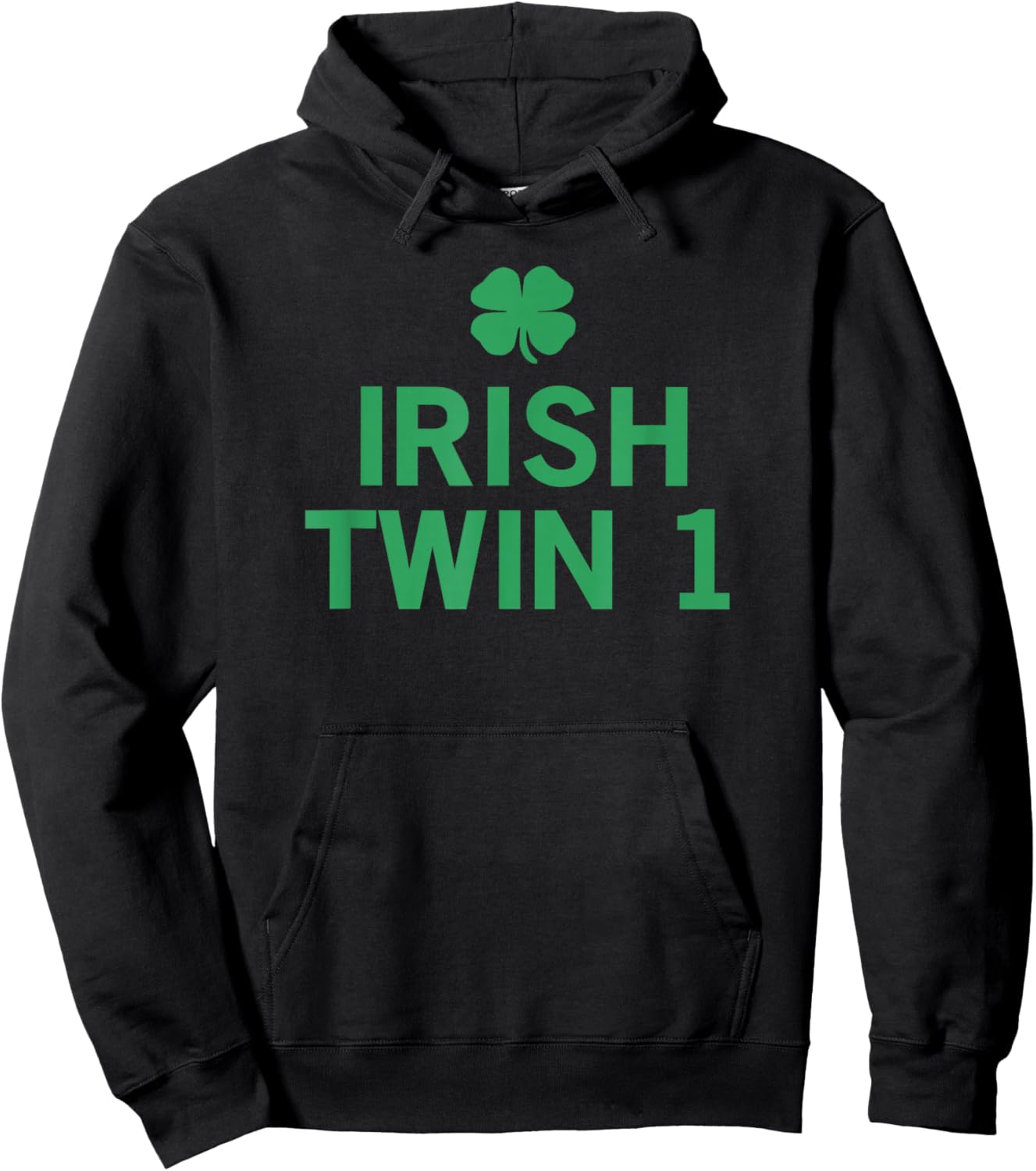 Irish Twin 1 Hoodie - Hoodie | Black