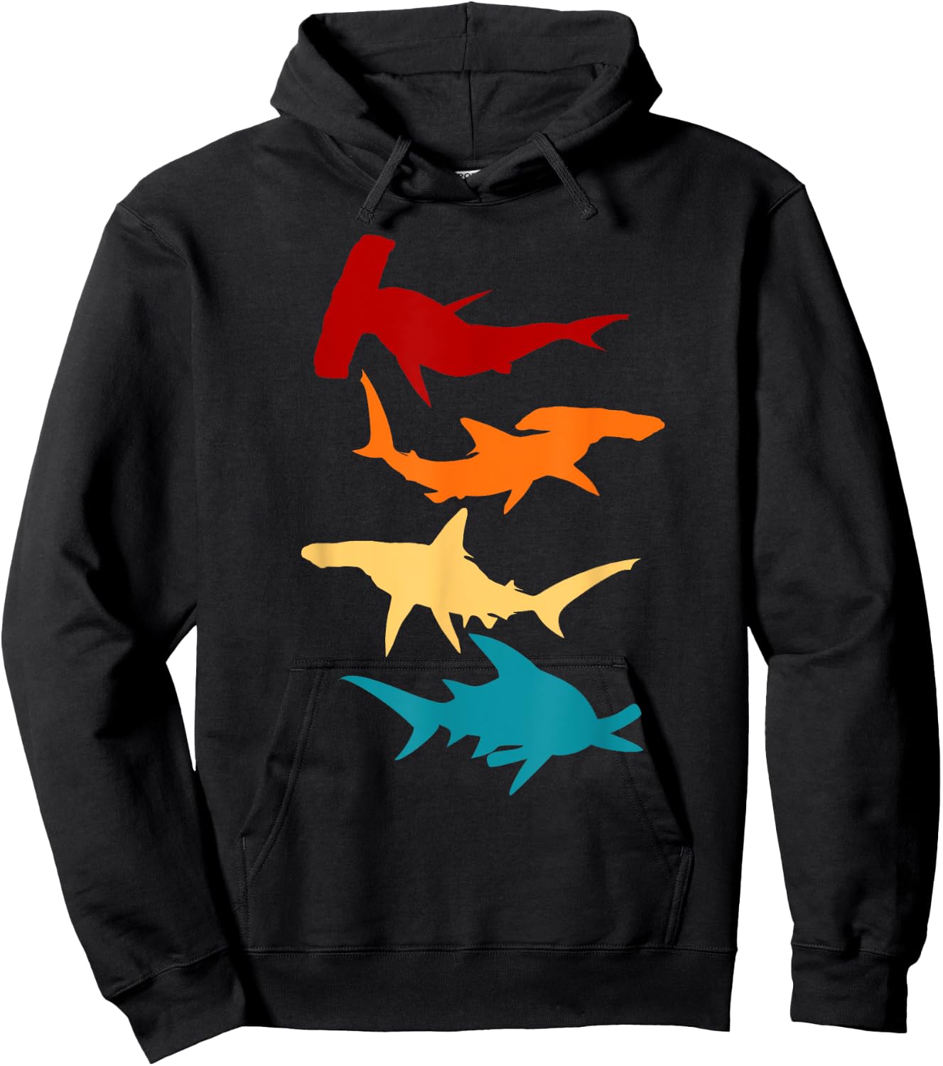 Great 4 hammer shark Gift divers Hoodie - Hoodie | Black
