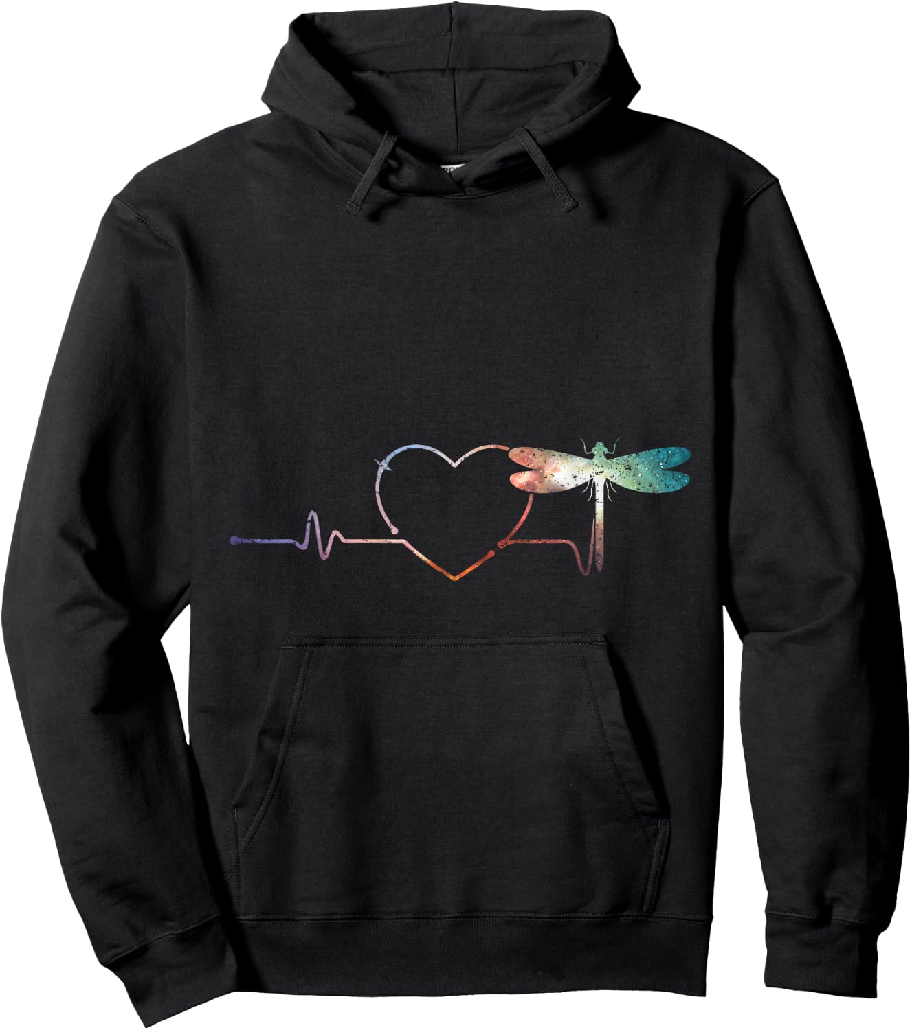 Dragonfly Hoodie - Hoodie | Black