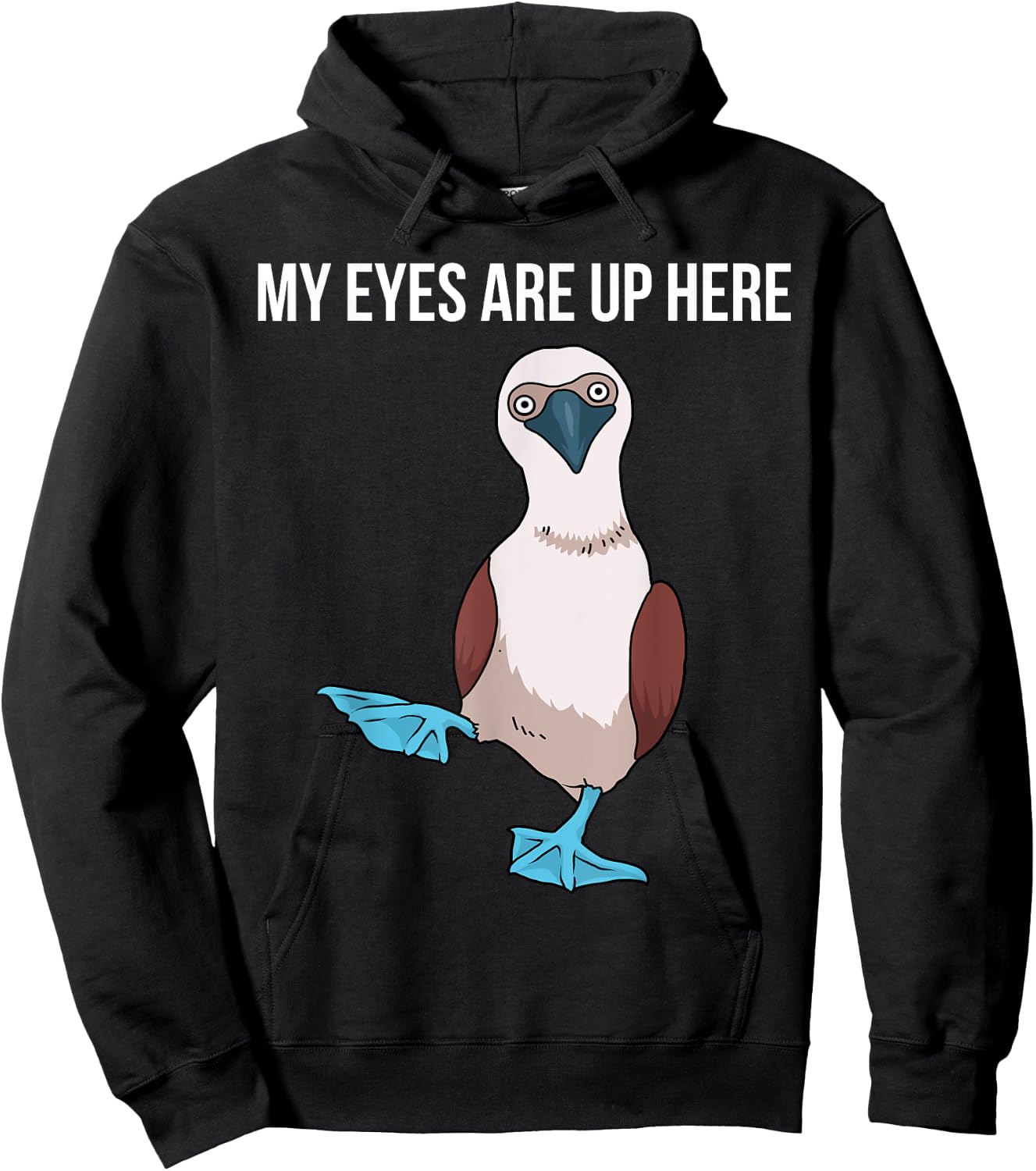 Footed Bobby Shirt Women I Love Bobbies Funny Blue Bird Hoodie - Hoodie | Black