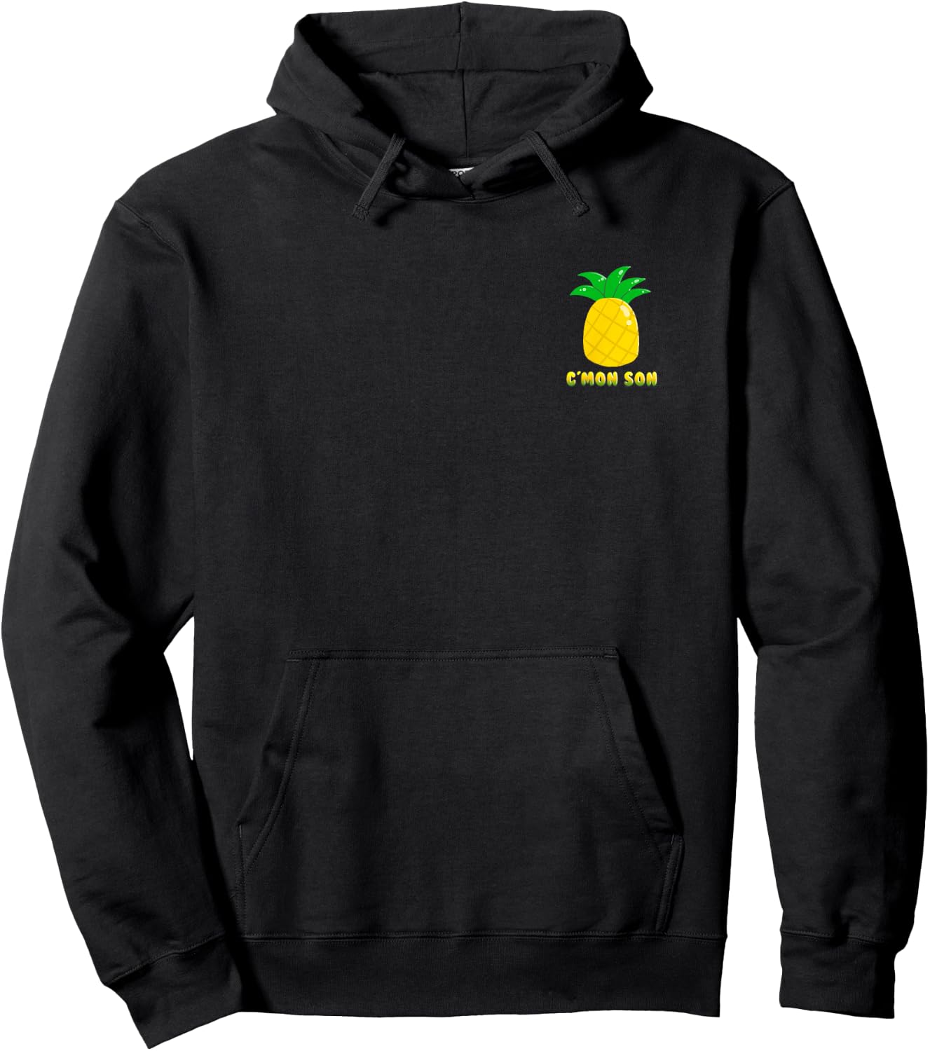 C'mon Son + Pineapple Inspired by Psych Hoodie - Hoodie | Black