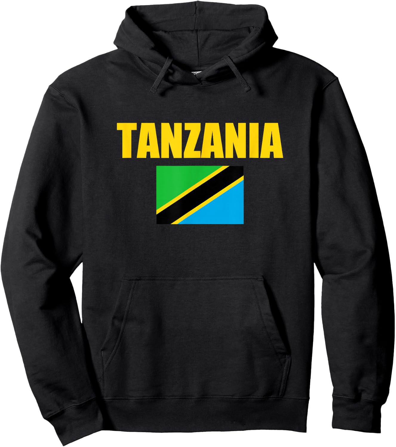 Tanzania Flag for real Patriots Tanzania Hoodie - Hoodie | Black