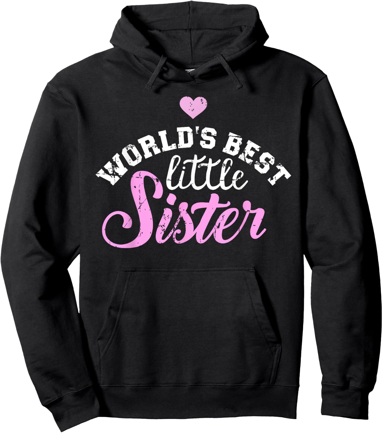 World's best little Sister Hoodie - Hoodie | Black