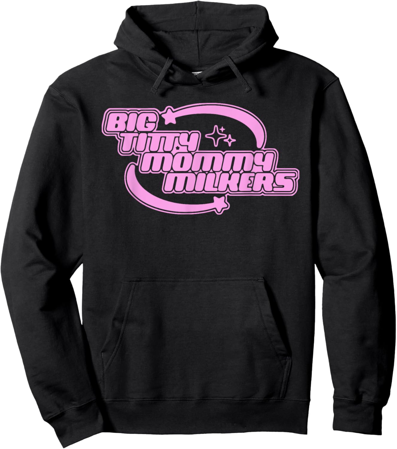 Big Titty Mommy Milkers Hoodie - Hoodie | Black