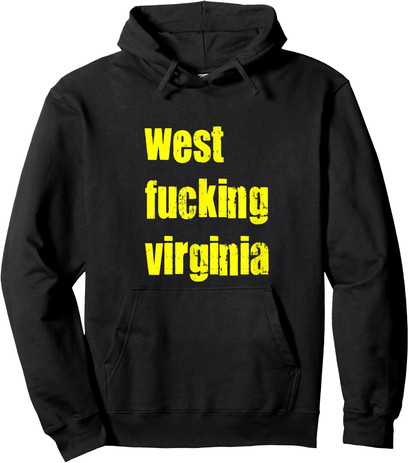 West Fucking Virginia Hoodie - Hoodie | Black