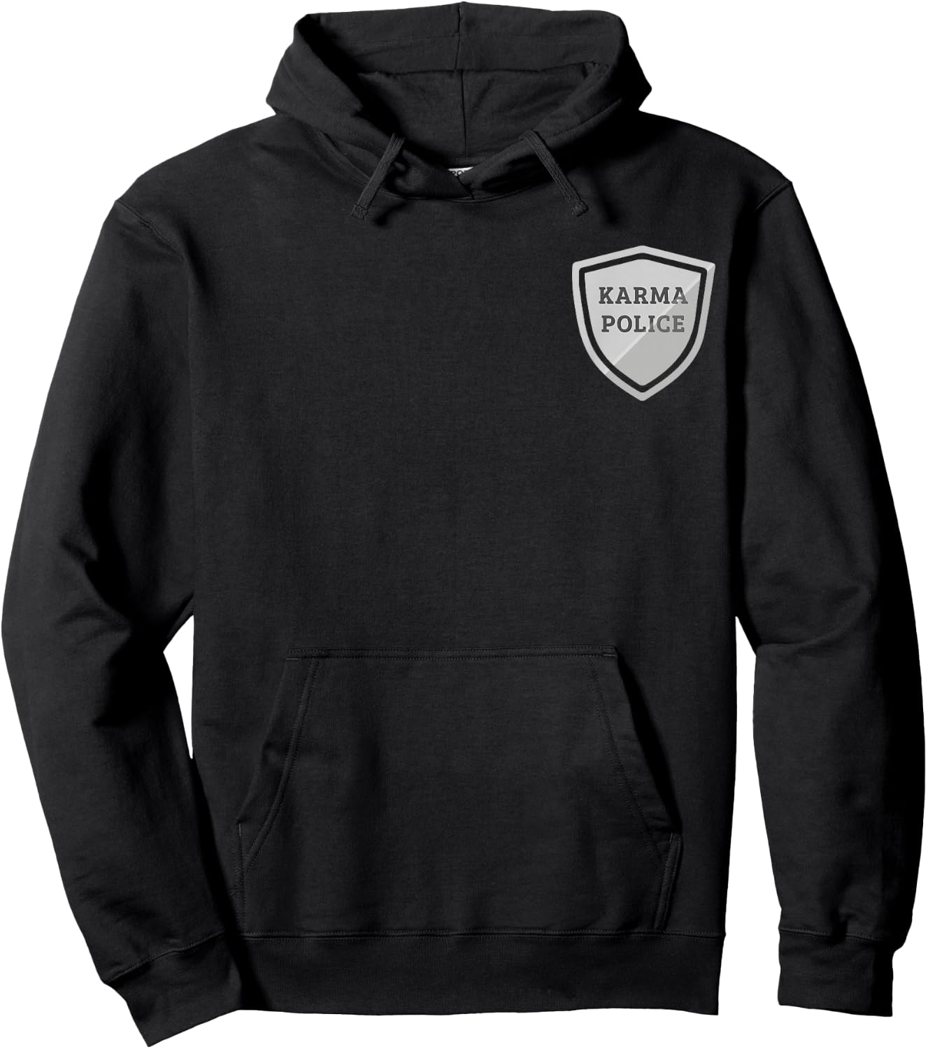 Karma Police Hoodie - Hoodie | Black