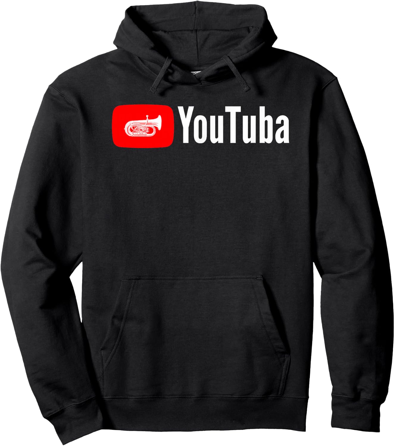 Cool Musician Gifts Tuba Player Funny You Tuba Marching Band Hoodie - Hoodie | Black