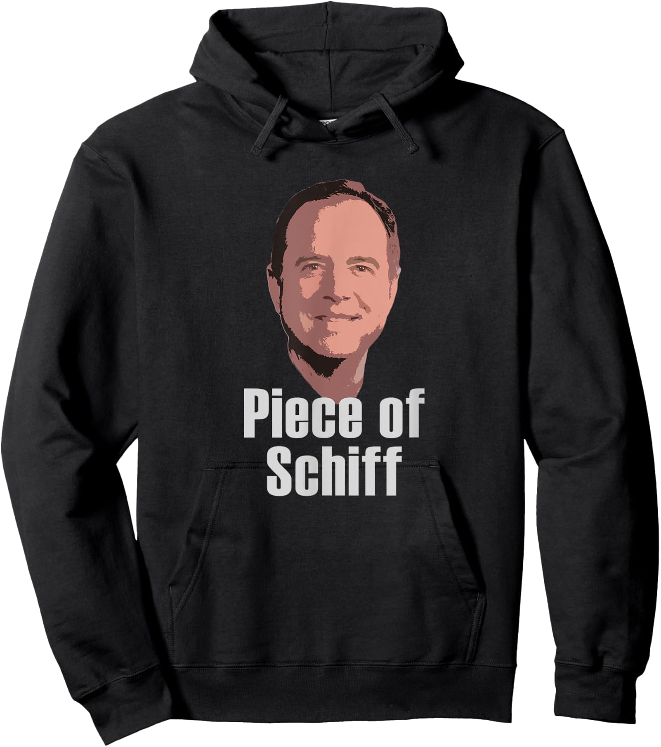 Adam Piece of Schiff Shifty Schiff Impeachment Pro Trump Hoodie - Hoodie | Black