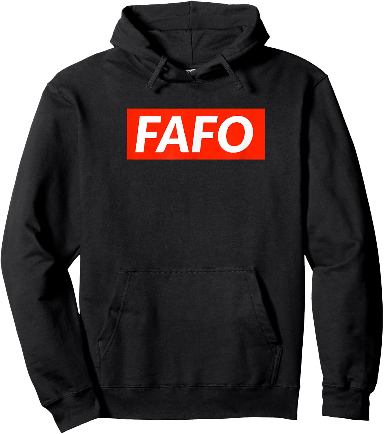 FAFO - Fuck Around And Find Out Hoodie - Hoodie | Black